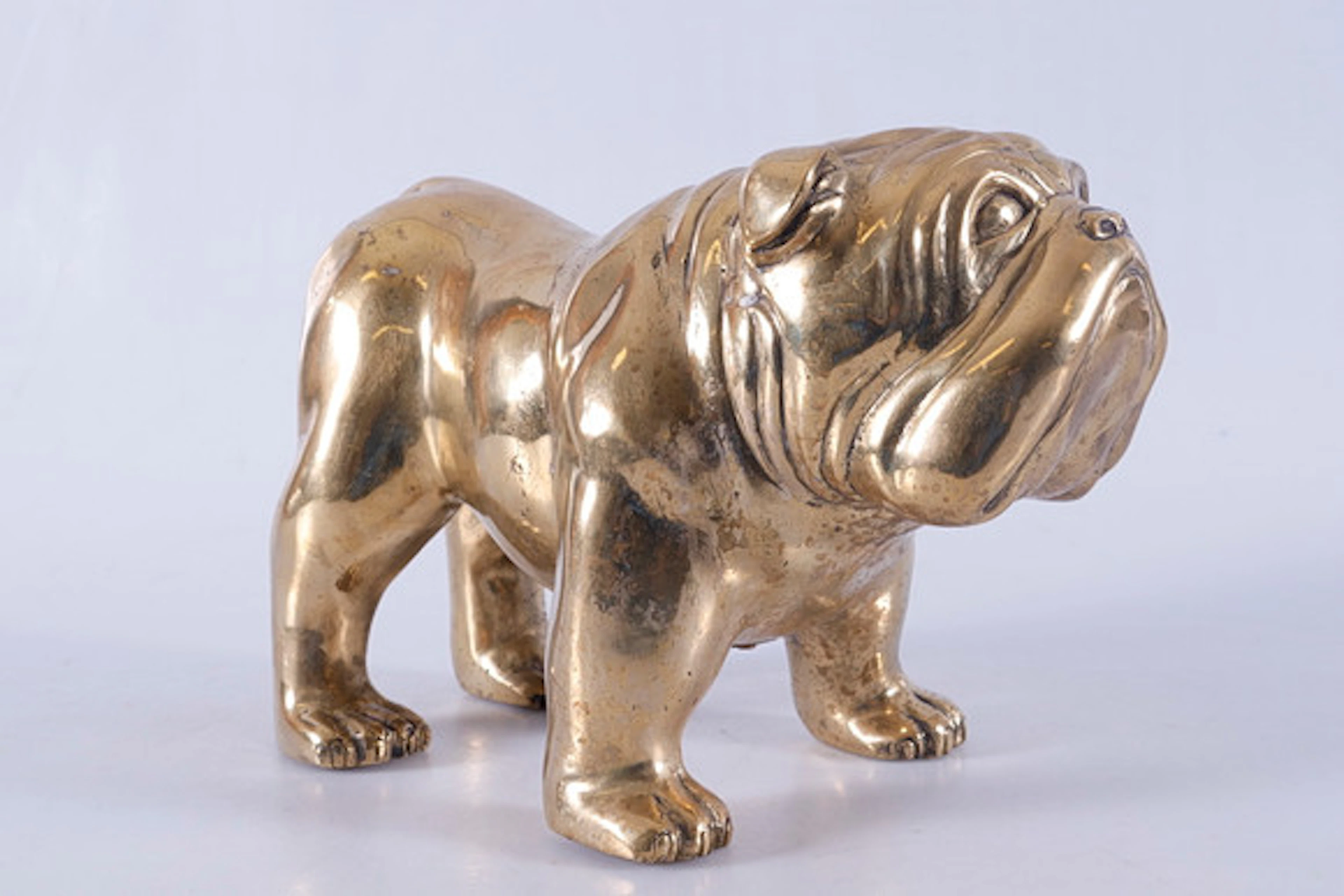 ANDREAS WARGENBRANT. Skulptur, "Bulldog", …