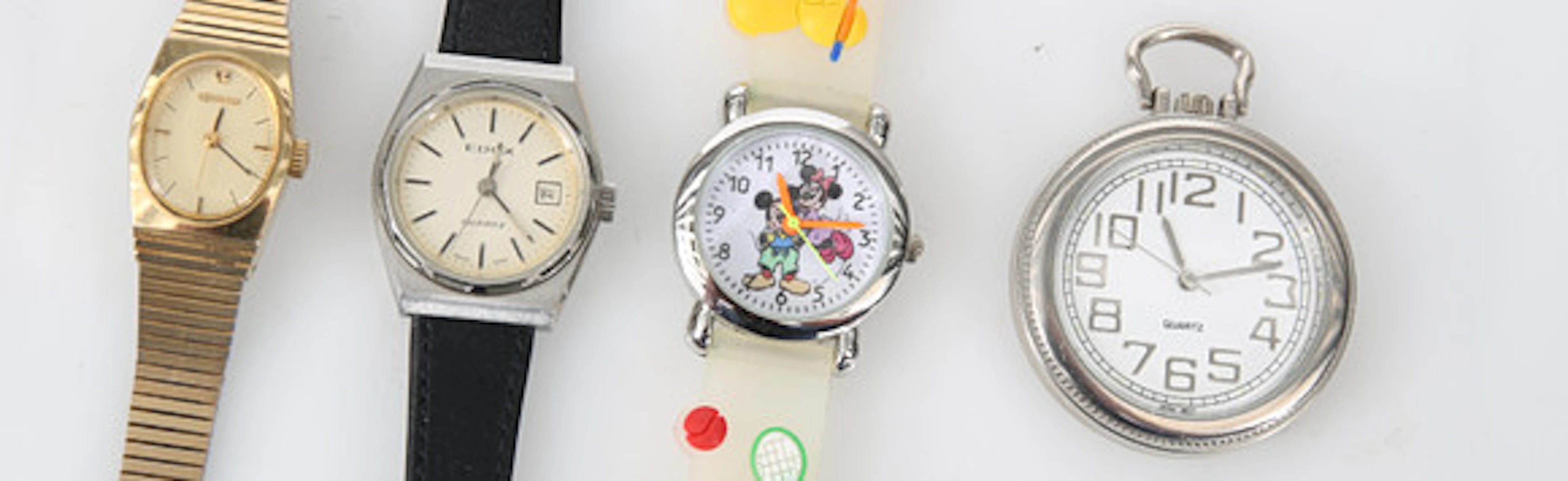 ARMBANDSUR OCH FICKUR, 4 stycken, bland an…