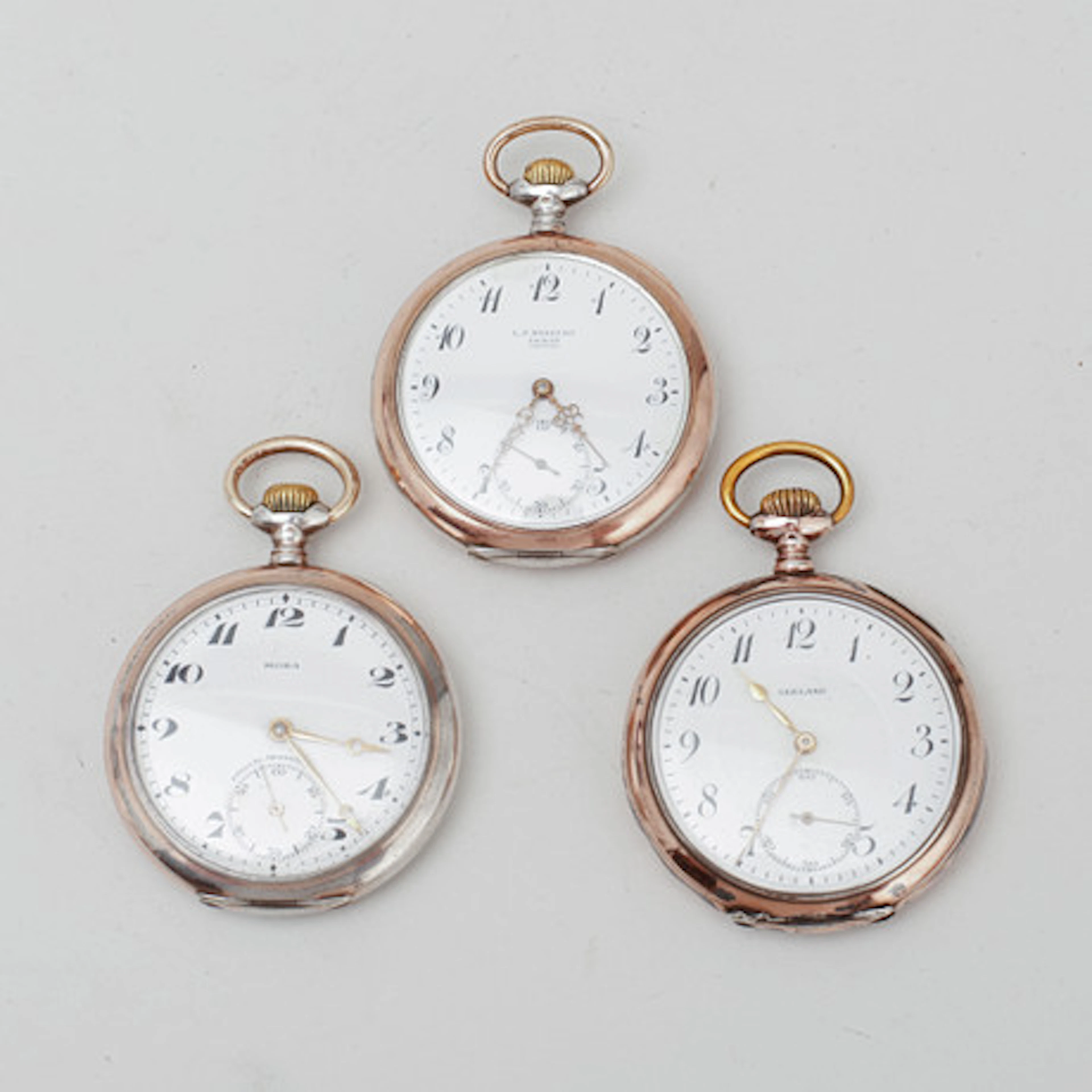 FICKUR, 3 st, silver. Urverk från Invicta,…