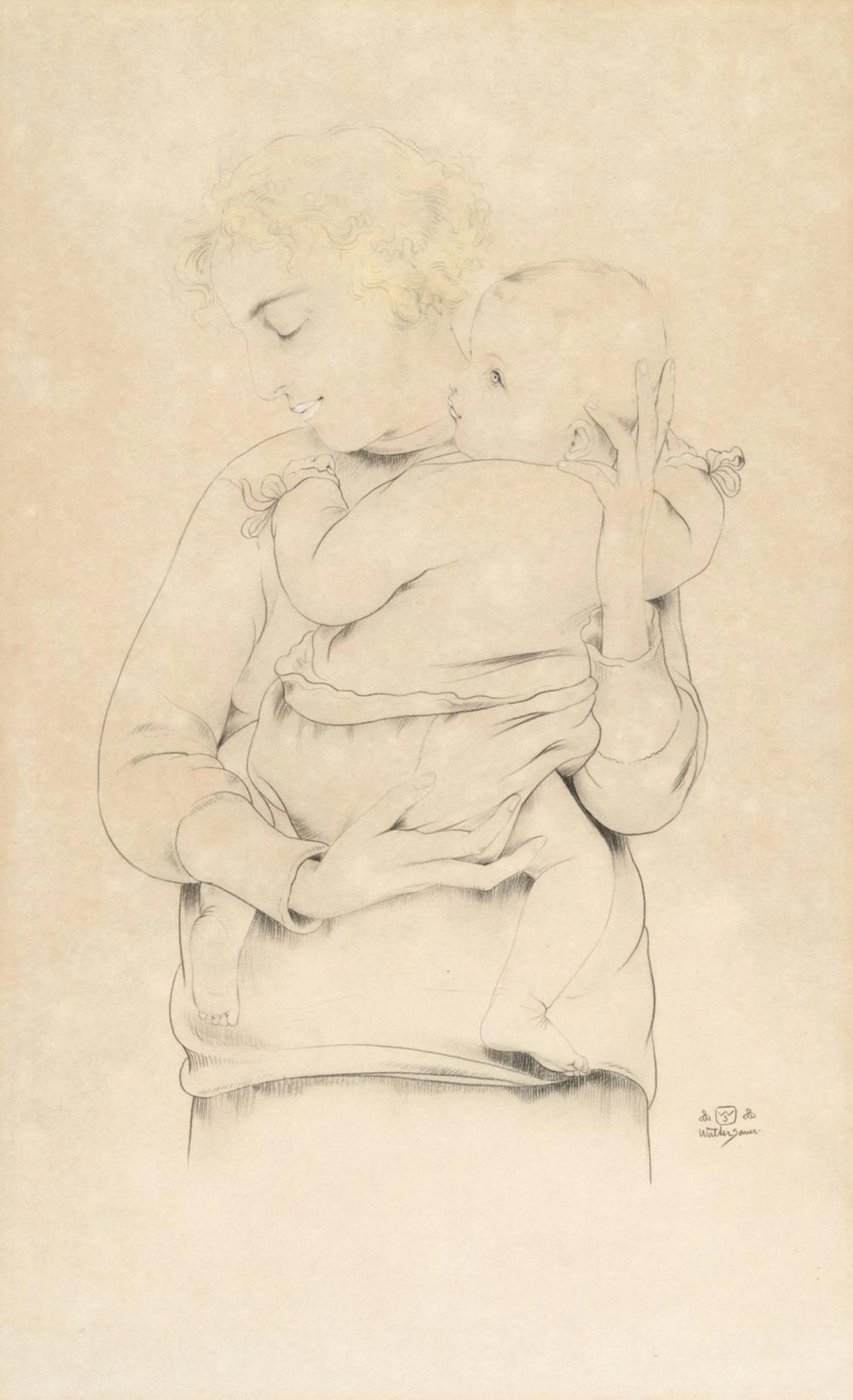 Sauer Walter - Mother and child