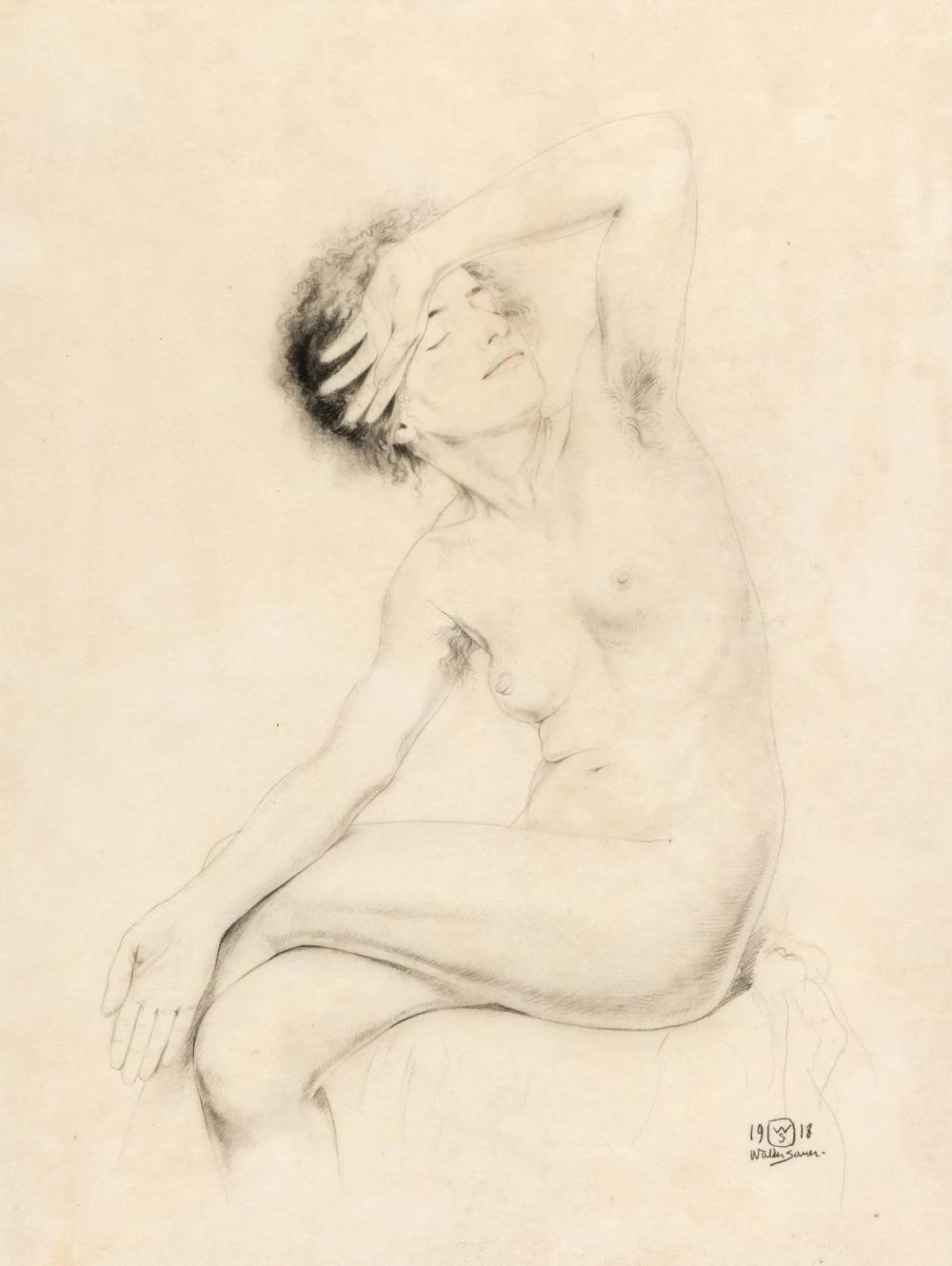 Sauer Walter - Recherche d'attitude (1918)