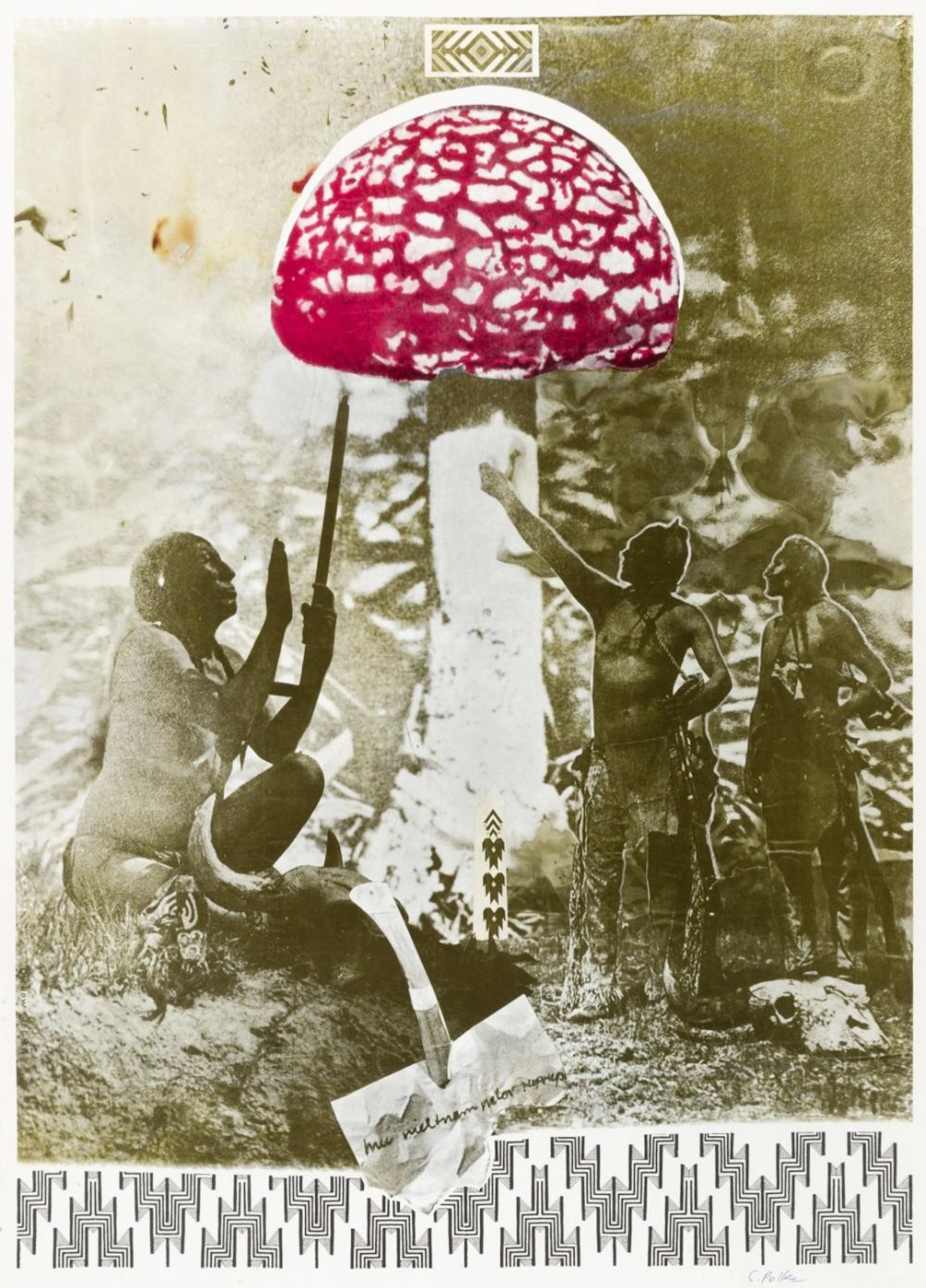 Polke Sigmar - Mu nieltnam netorruprup (1975)