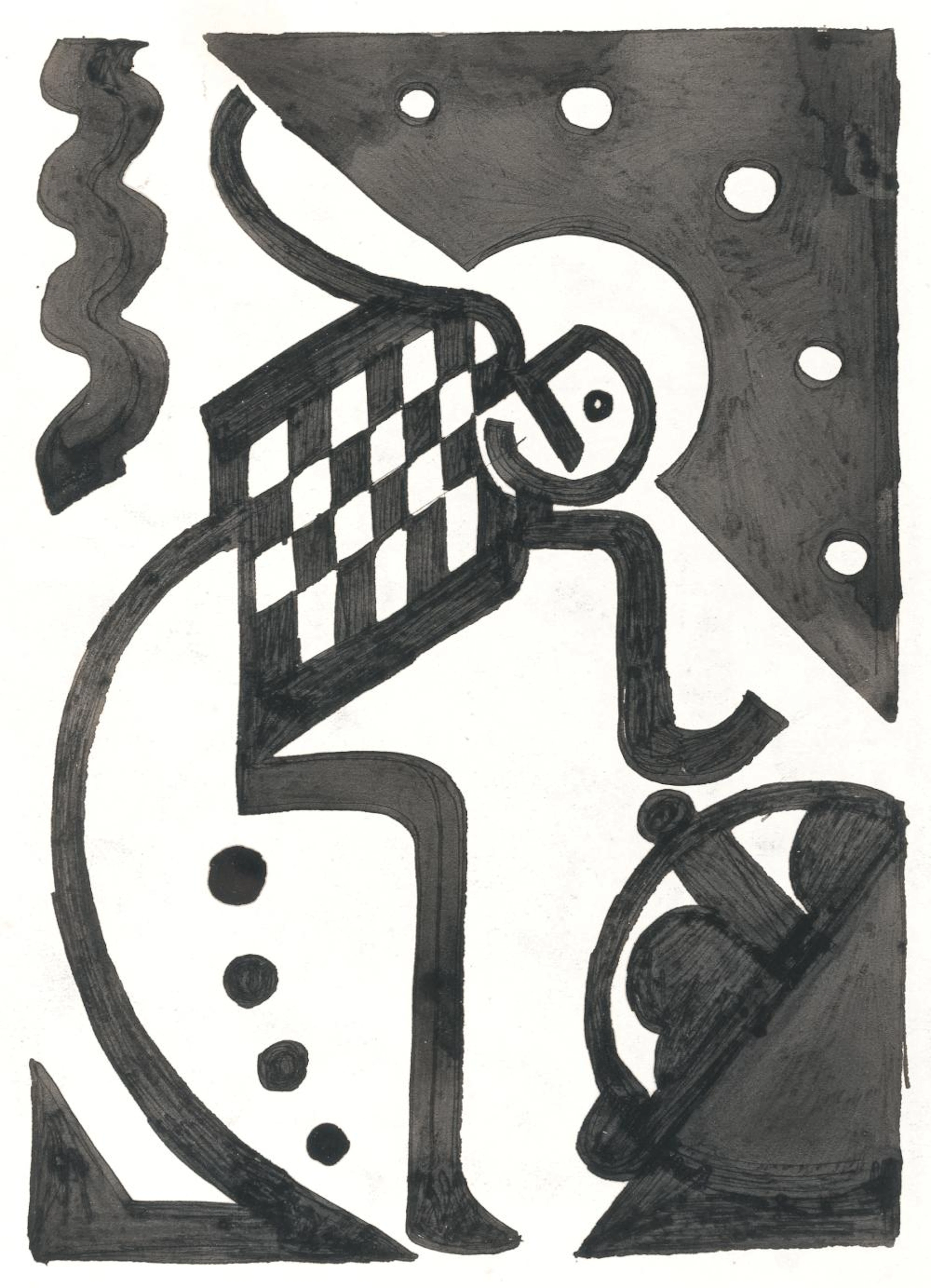 Flouquet Pierre-Louis - Ballplayer (1922)