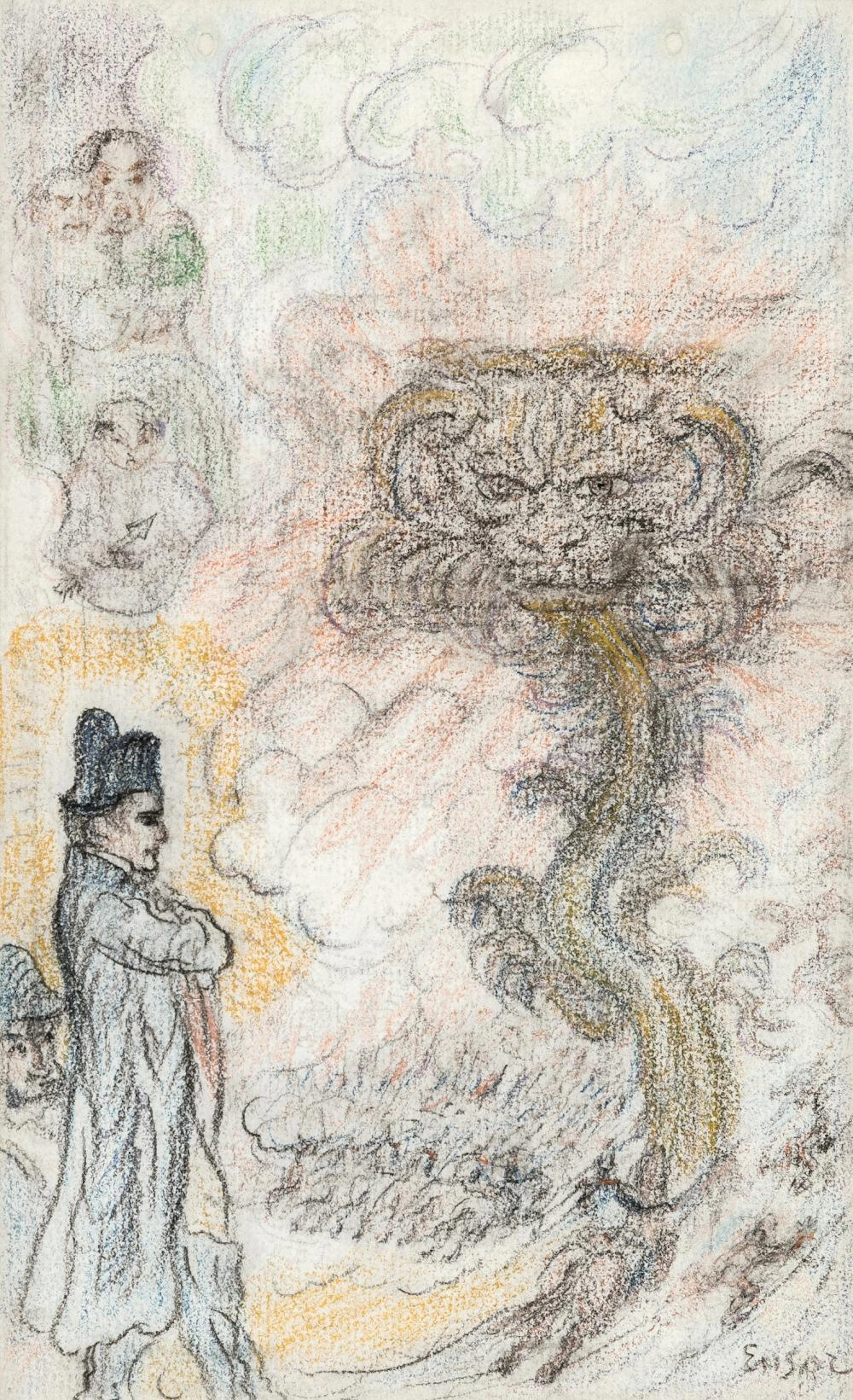 Ensor James - Napoleon (ca. 1910-1920)