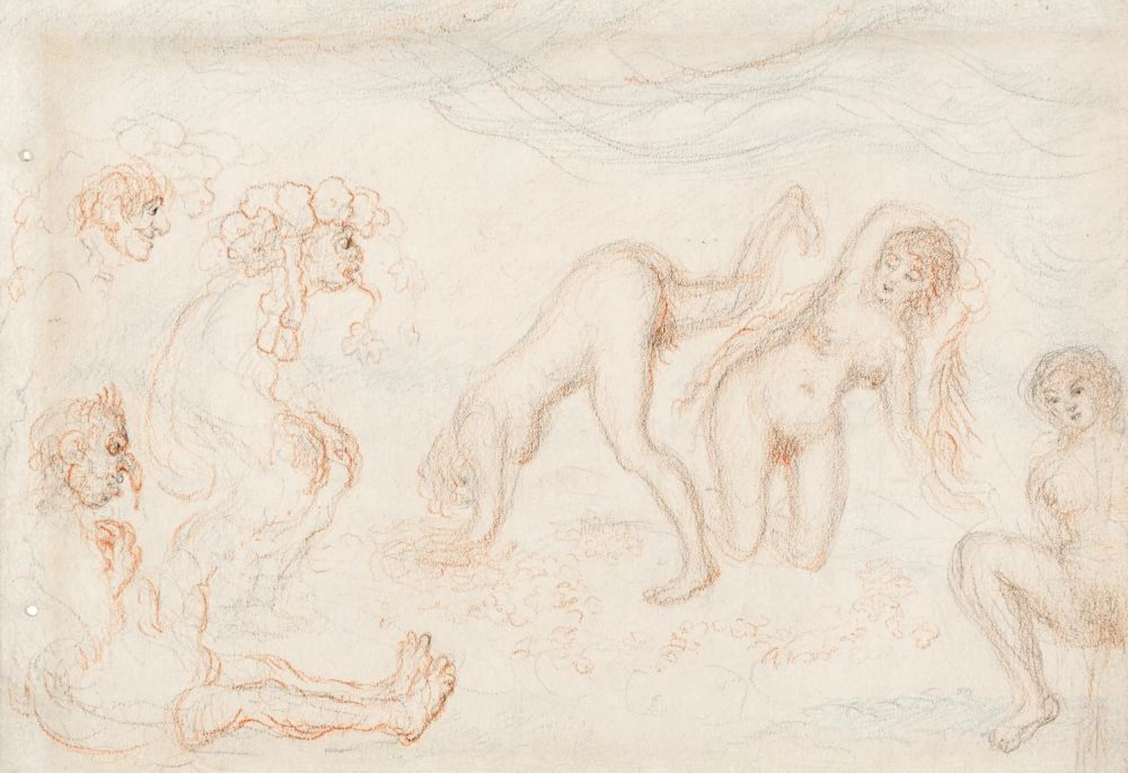 Ensor James - Jeunes filles au bain (ca. 1920-1930)