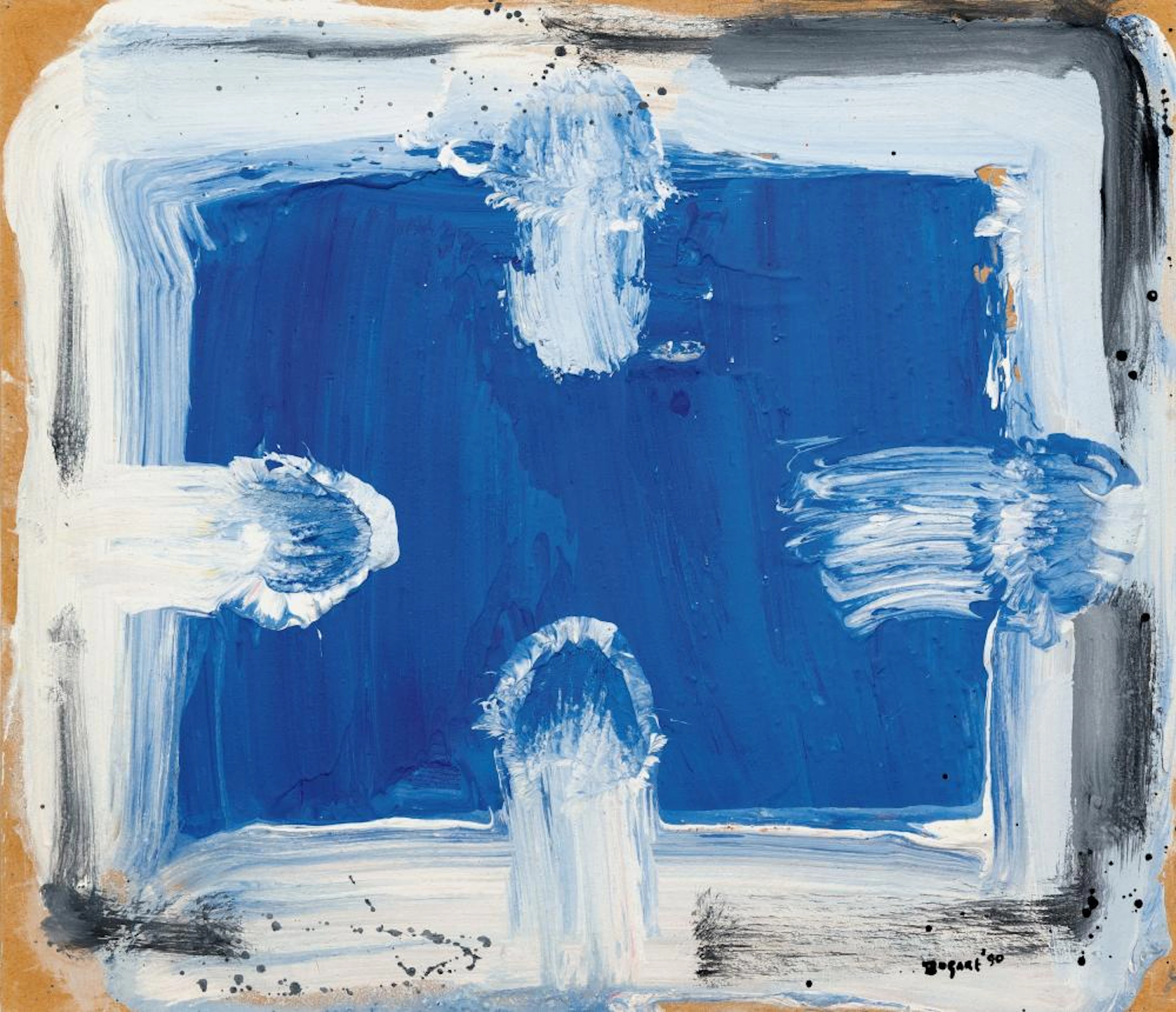 Bogart Bram - Blue-White (1990)