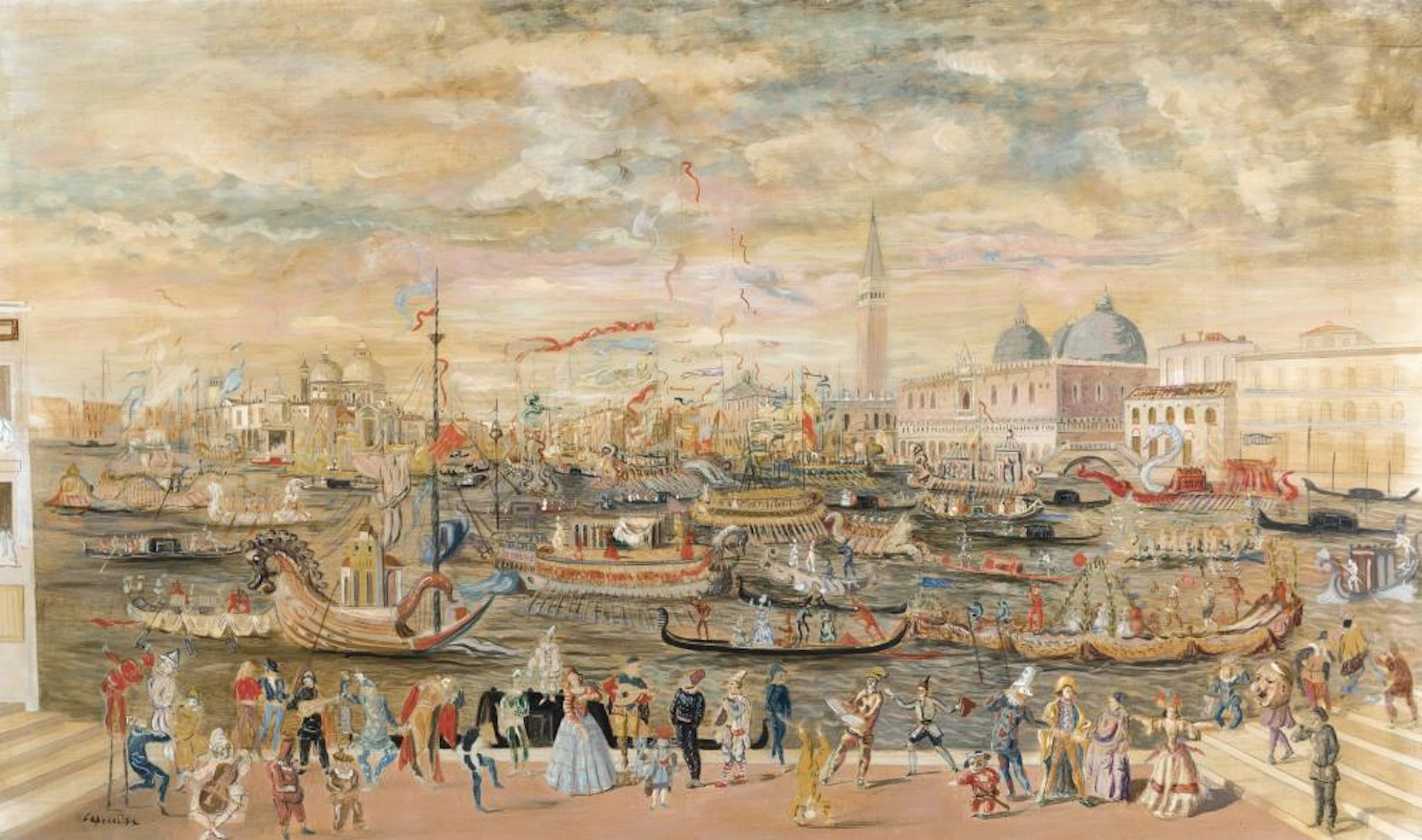 Capacci Bruno - Carnival in Venice (1944)