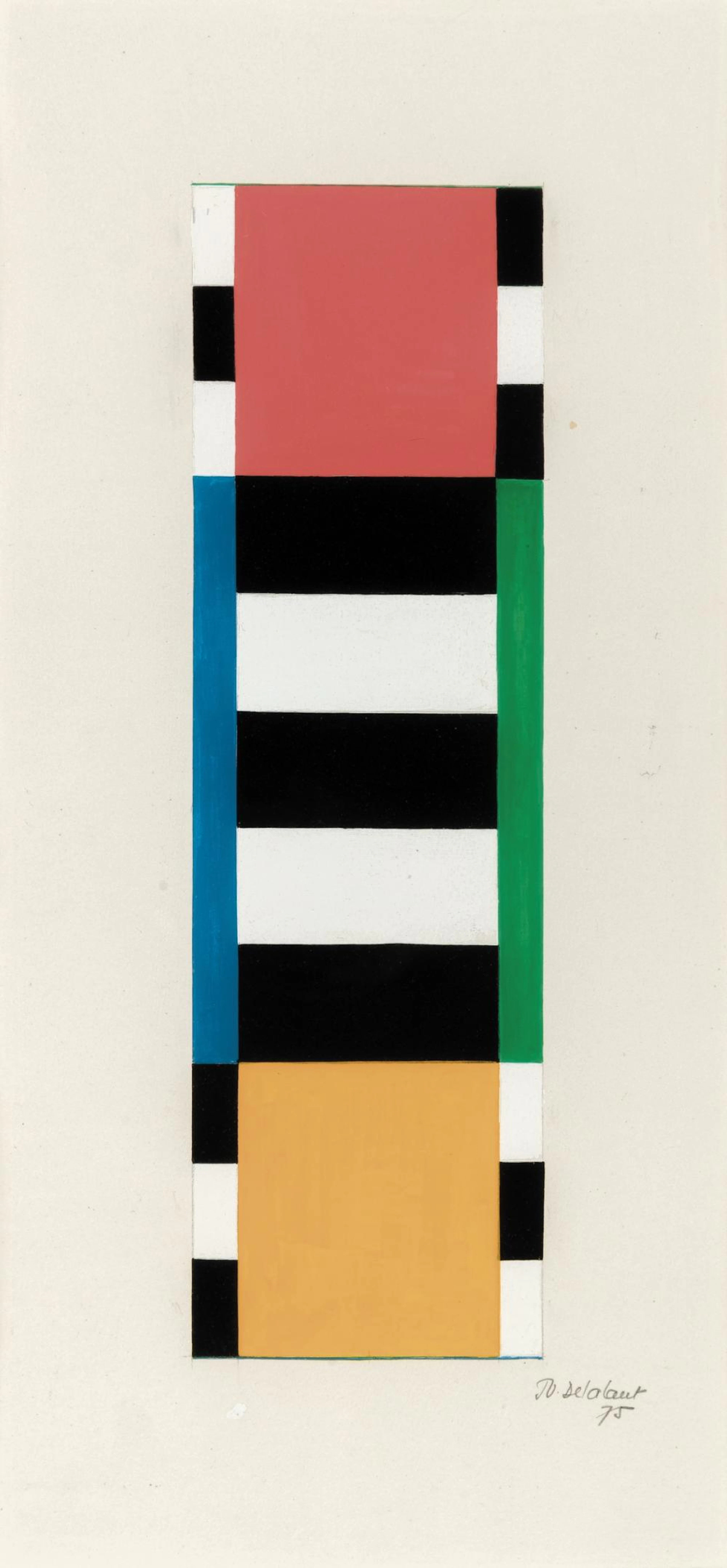 Delahaut Jo - Verticalité n°1 (1975)