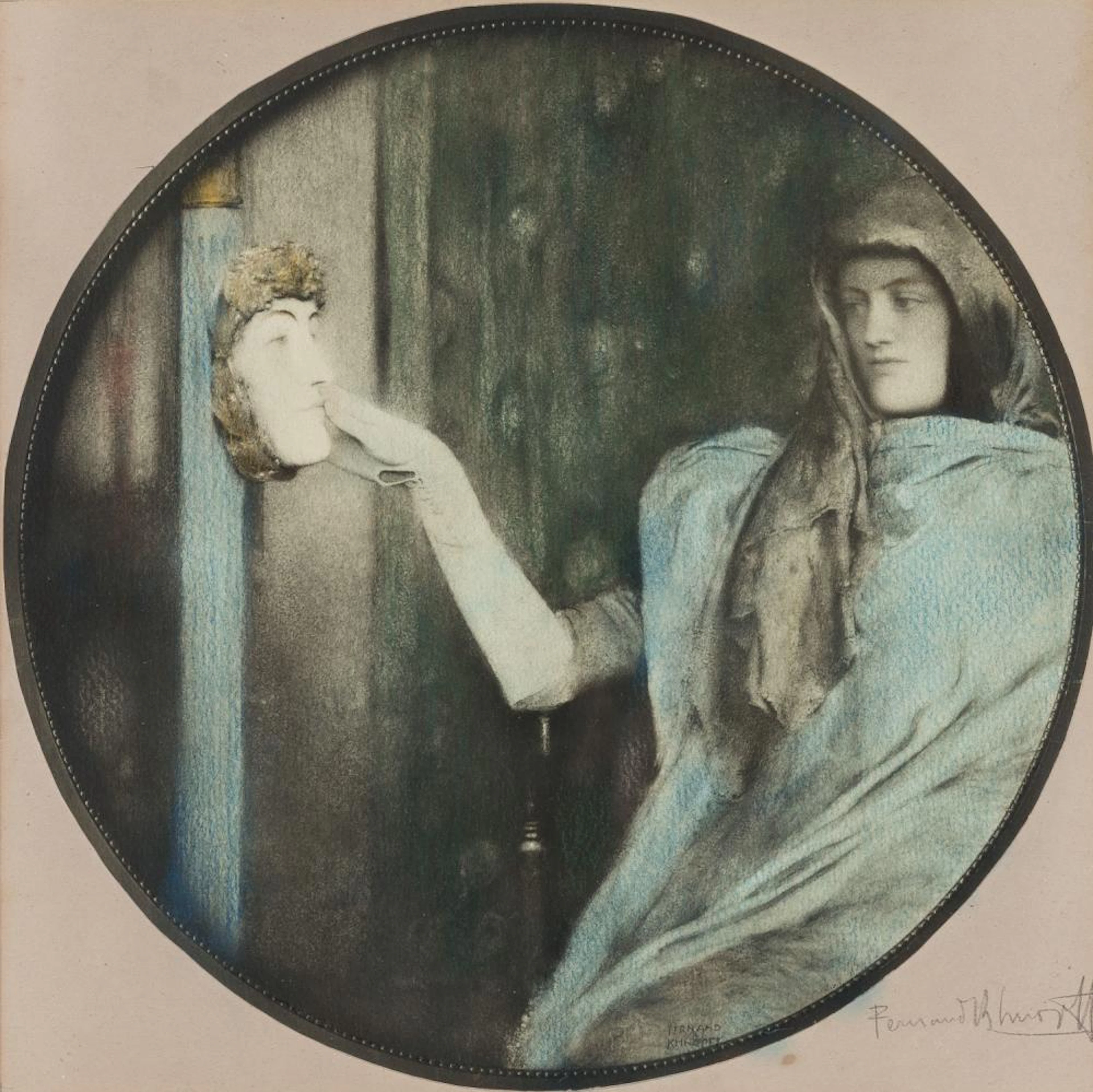Khnopff Fernand - Le secret (c. 1902)
