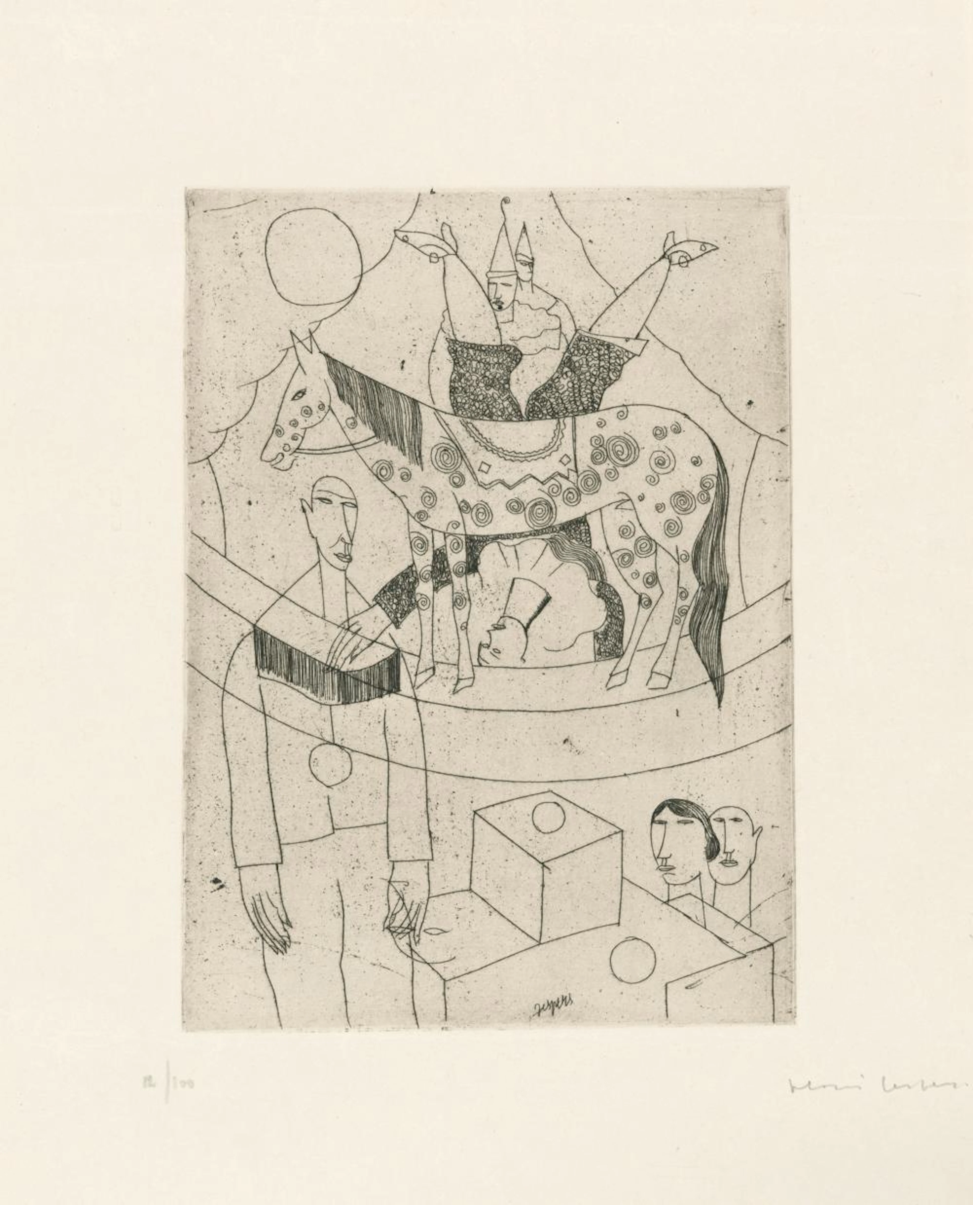Floris Jespers - Scène de cirque