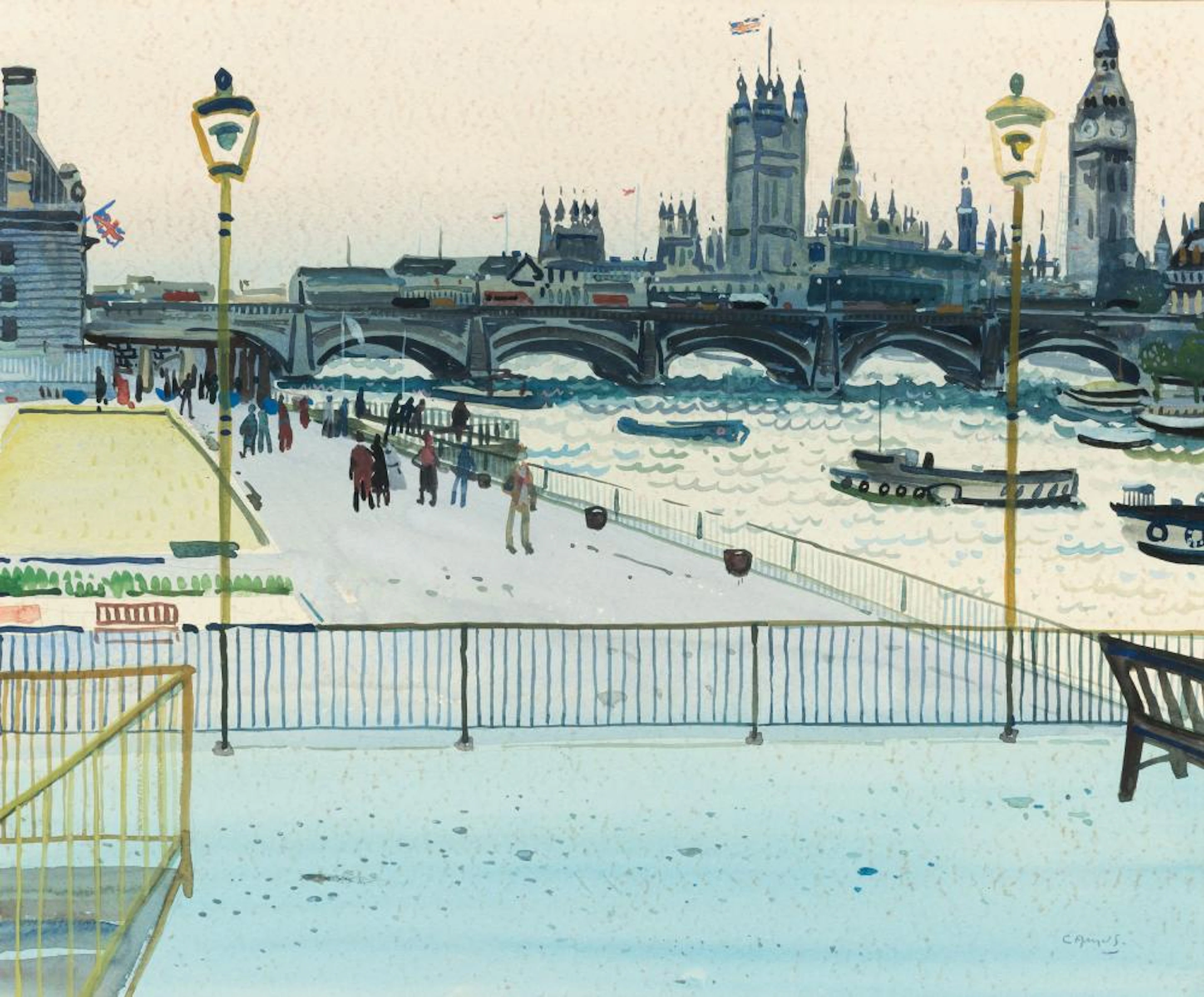 Gustave Camus - London (1917)