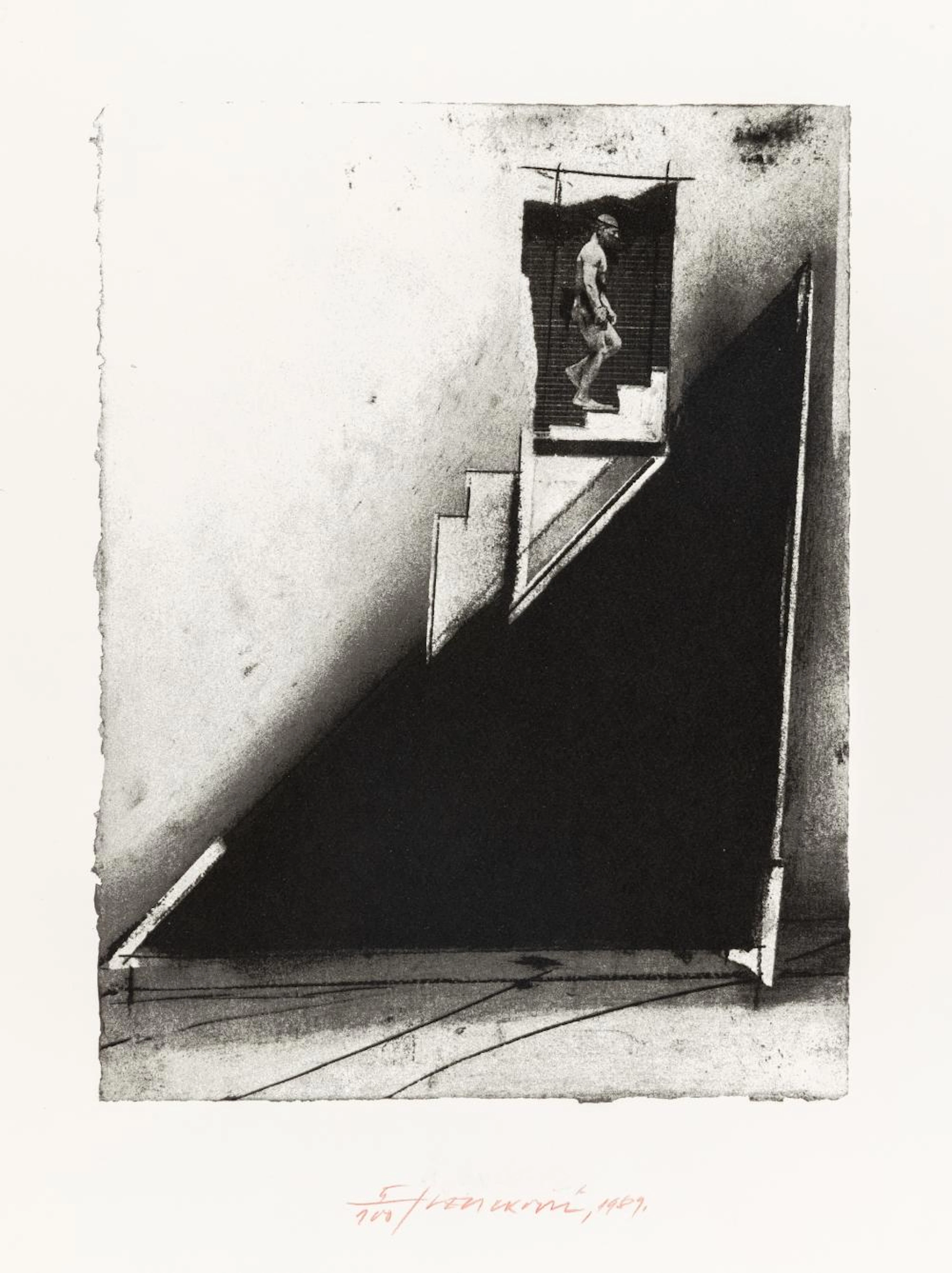 Vladimir Velickovic - L'homme de Muybridge (1989)