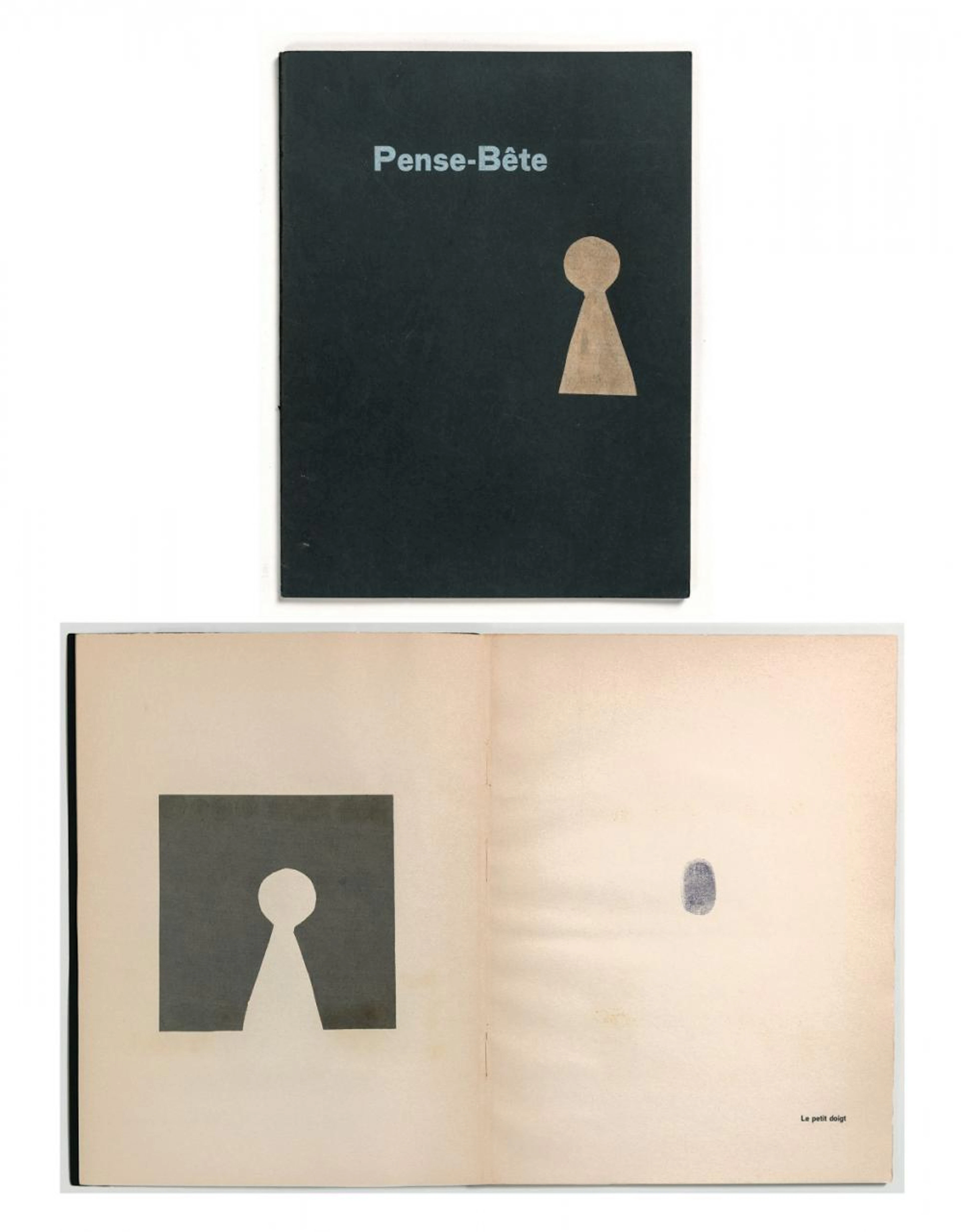Broodthaers Marcel (1924 - 1976) Belgium - Pense-Bête (1964)
