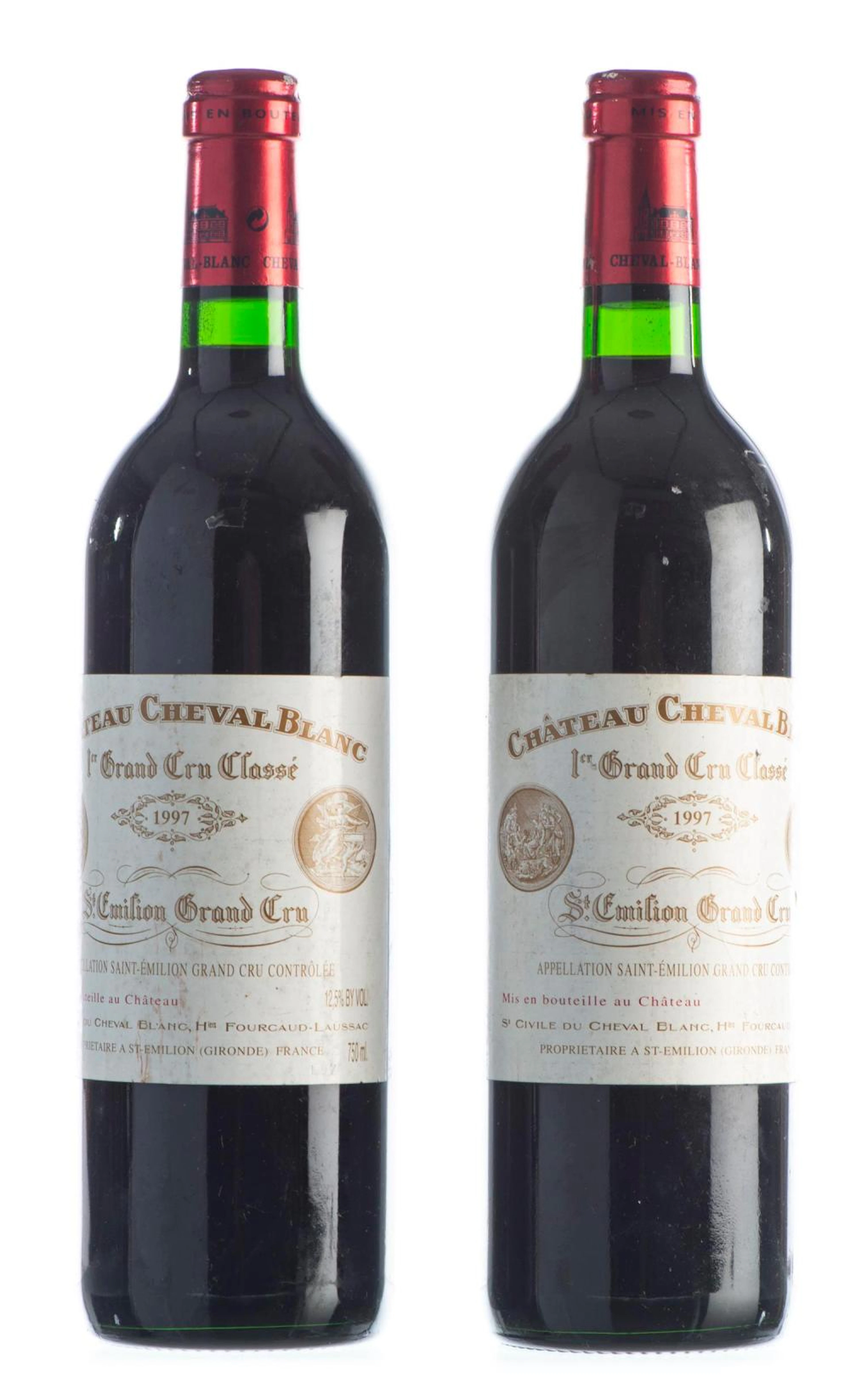 Château Cheval Blanc, Grand Cru, St Emilion, 1997, 2bts