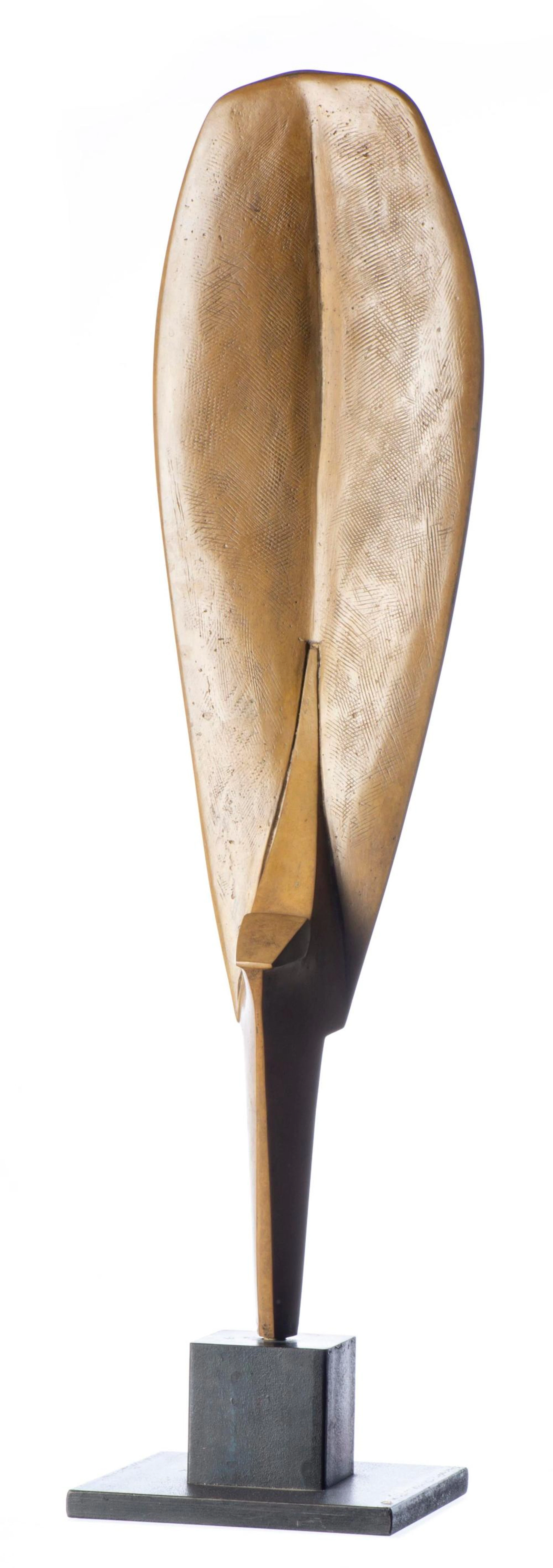 Yves DANA (1959), 'Le regard antérieur IV', sculpture en bronze
