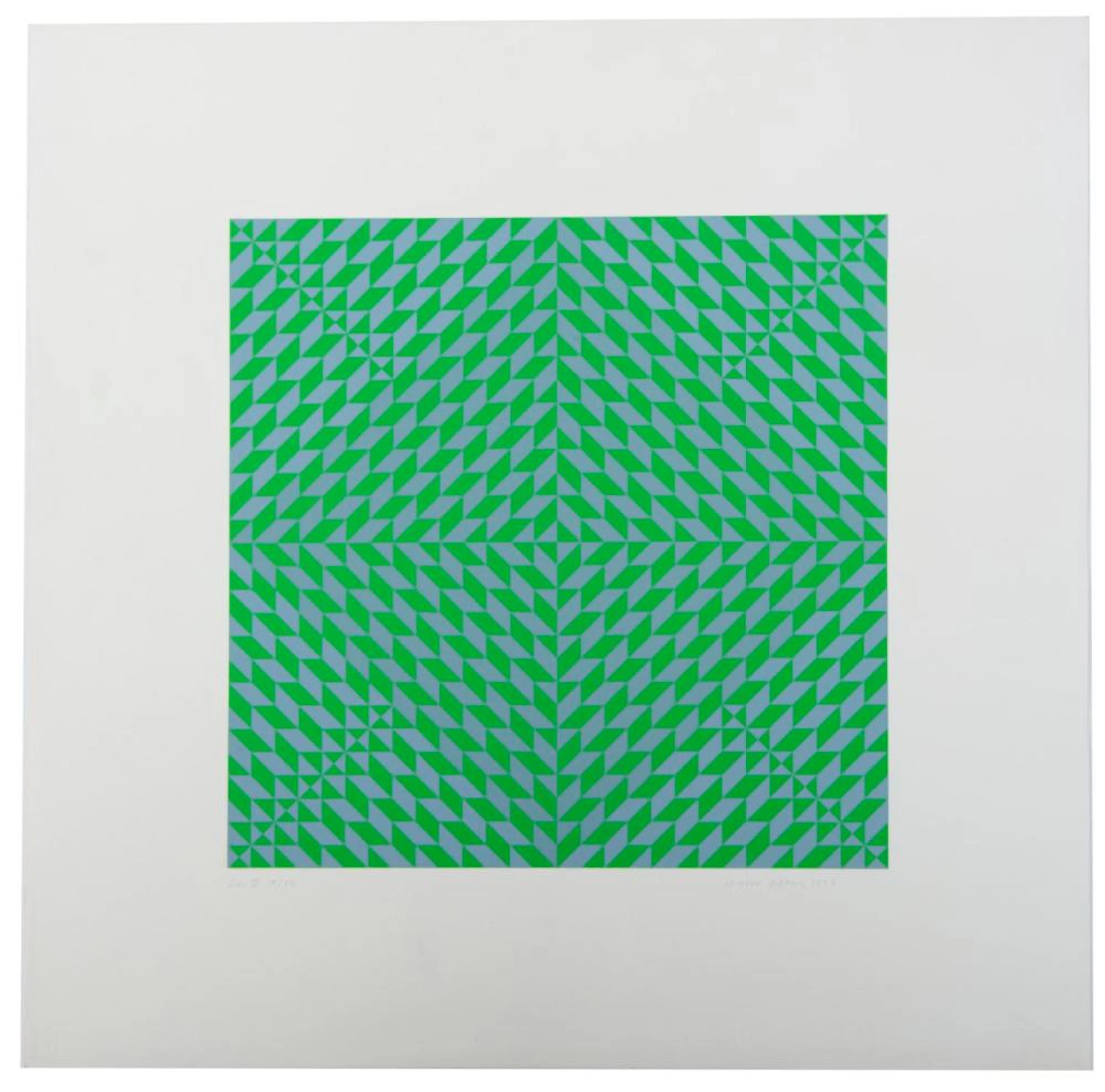 Anni ALBERS (1899-1994), Do III, Sérigraphie couleur