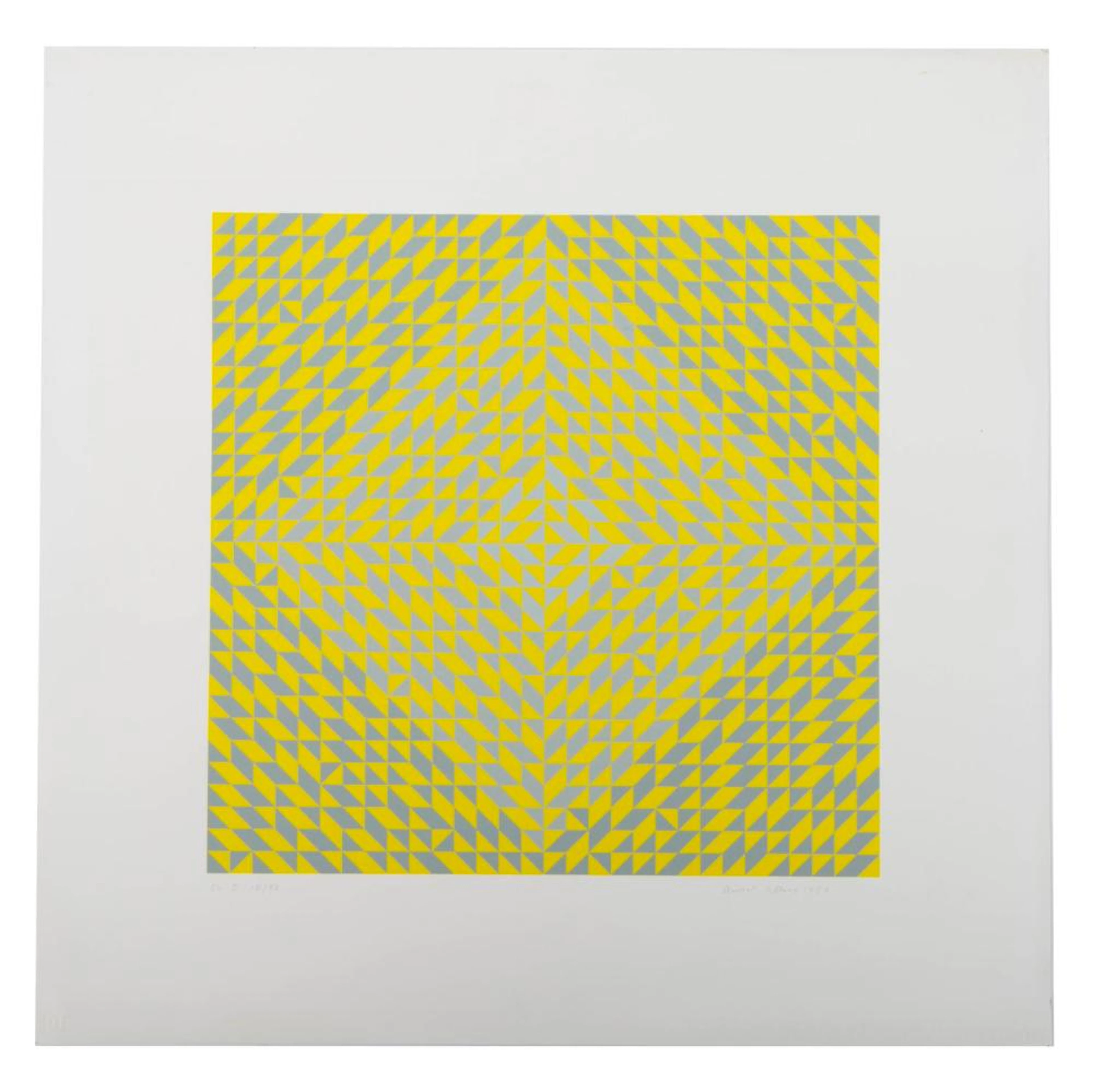 Anni ALBERS (1899-1994), Do II, Sérigraphie couleur