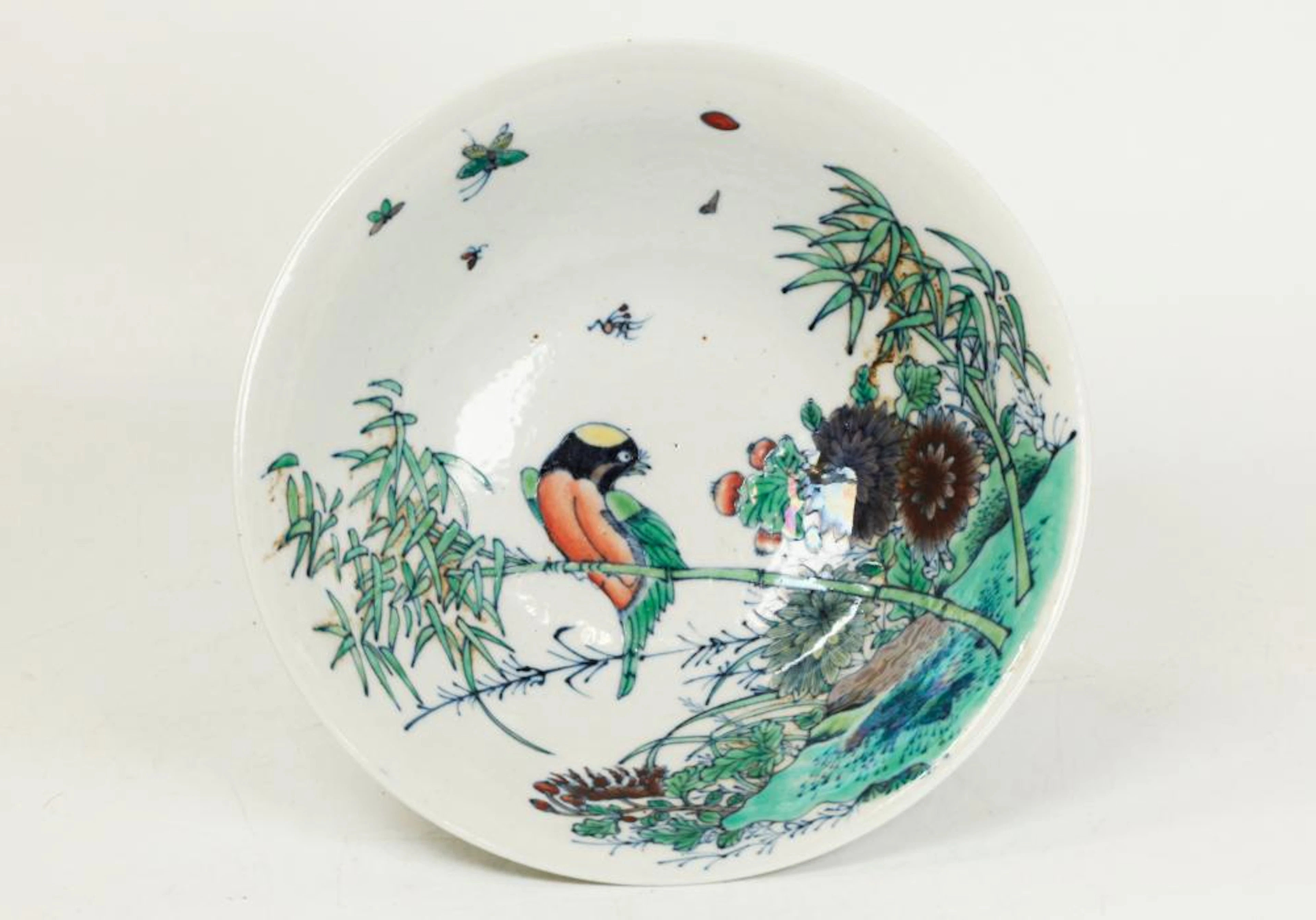 Fine Chinese 19th C Doucai Porcelain Bowl
