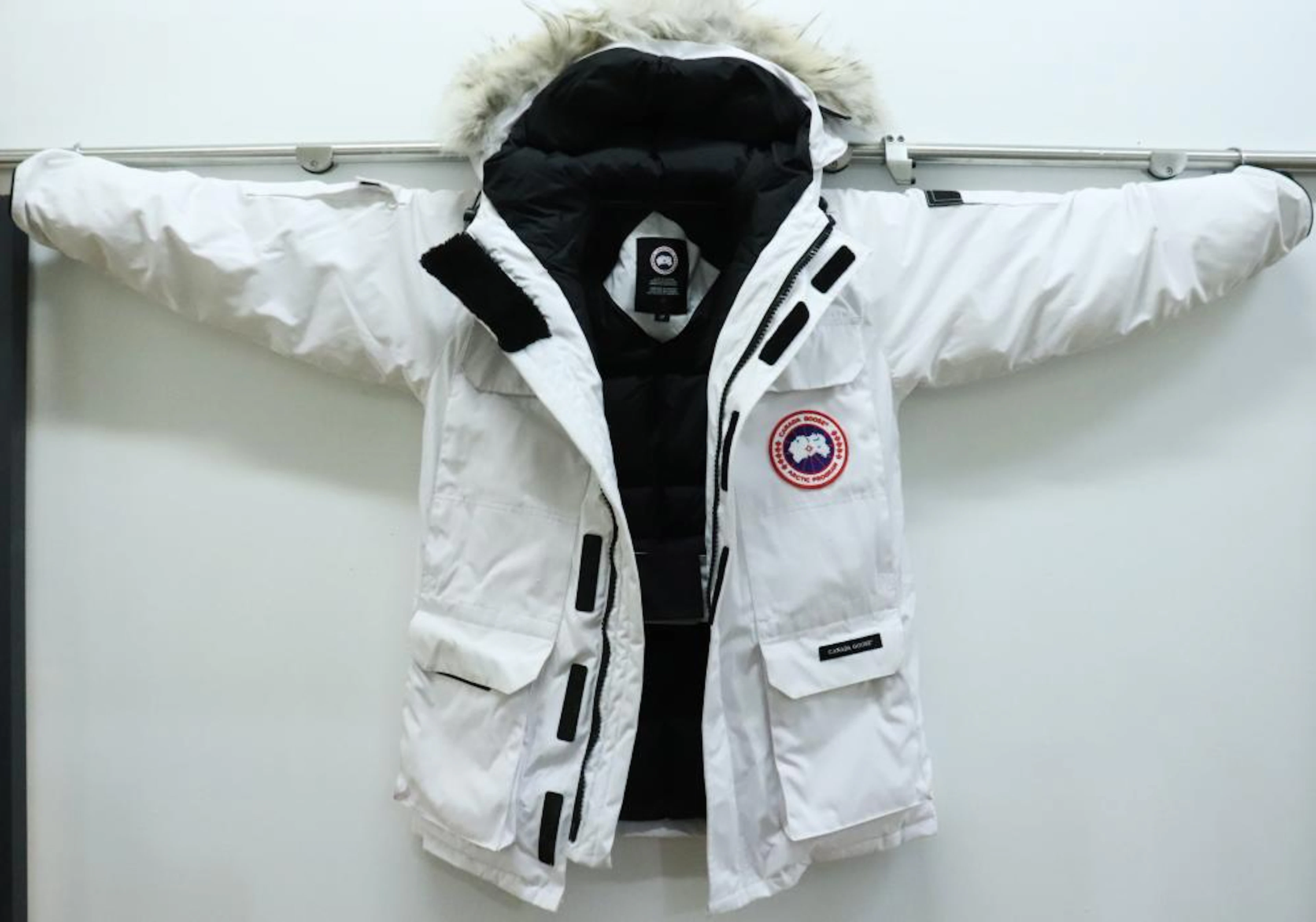 Canada Goose Down "S" EXPEDITION White Coat