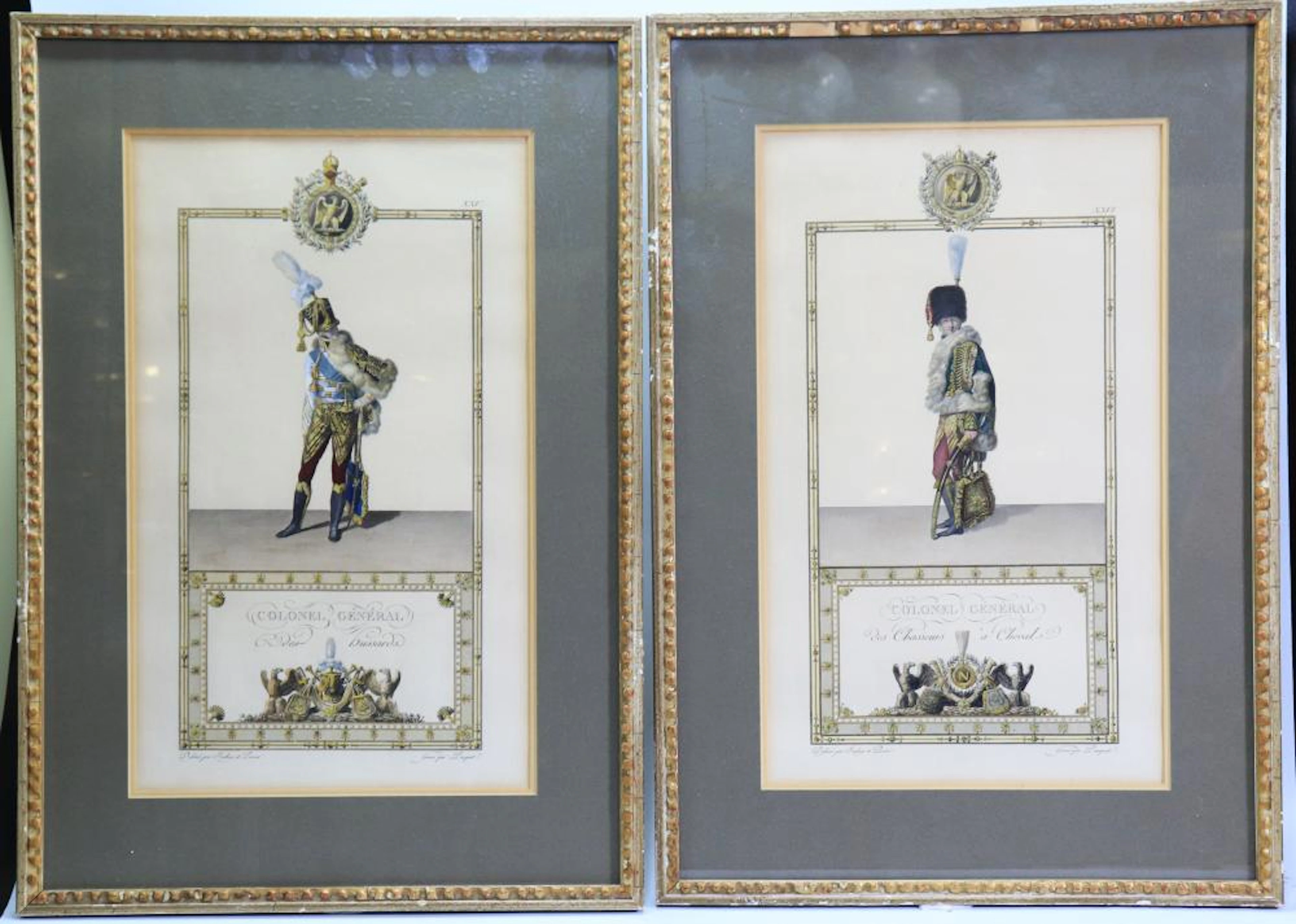 2 Napoleon Coronation Engravings Isabey Percier
