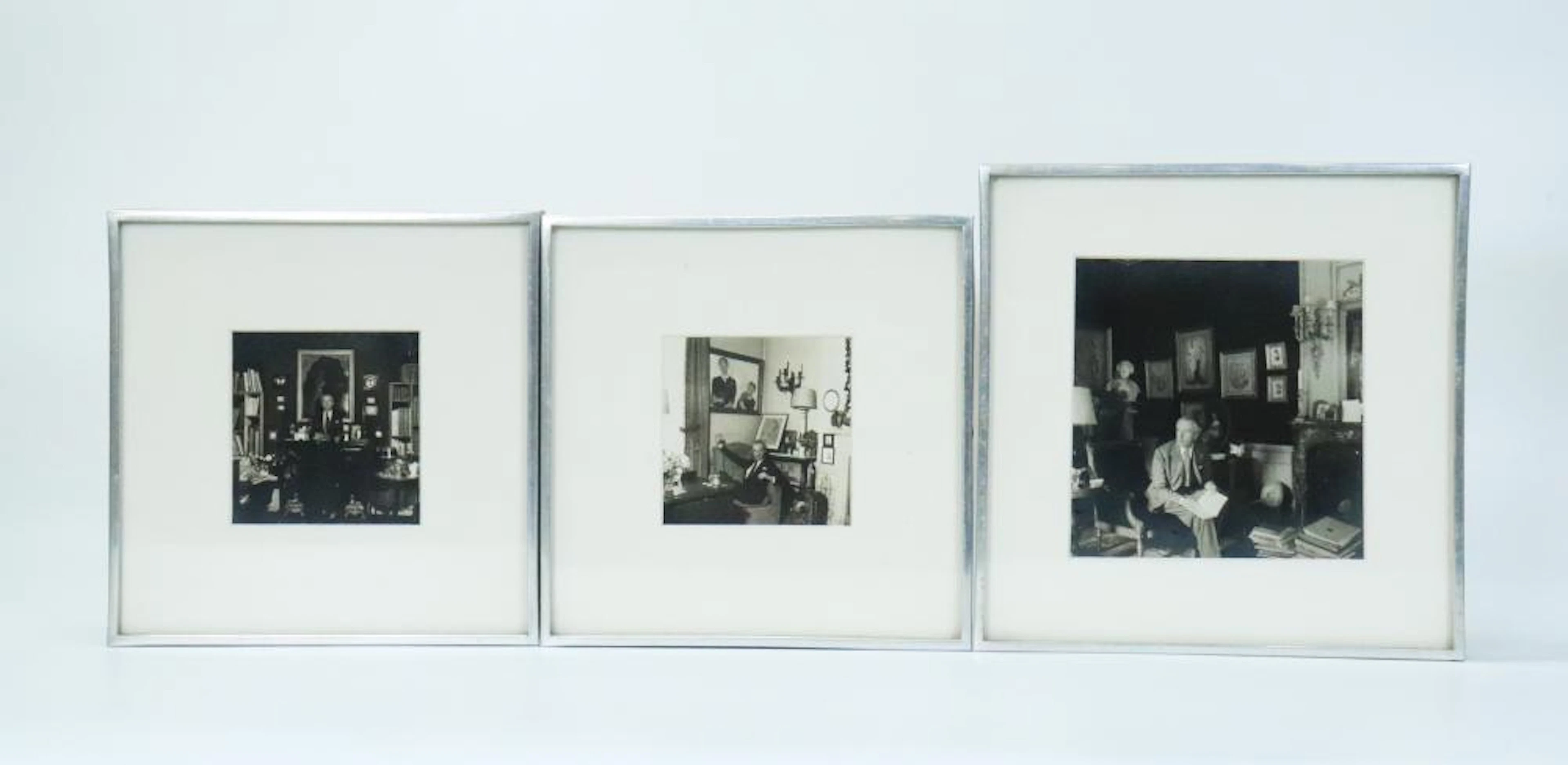 3 Vintage Cecil Beaton Self-Portraits ca 1950's
