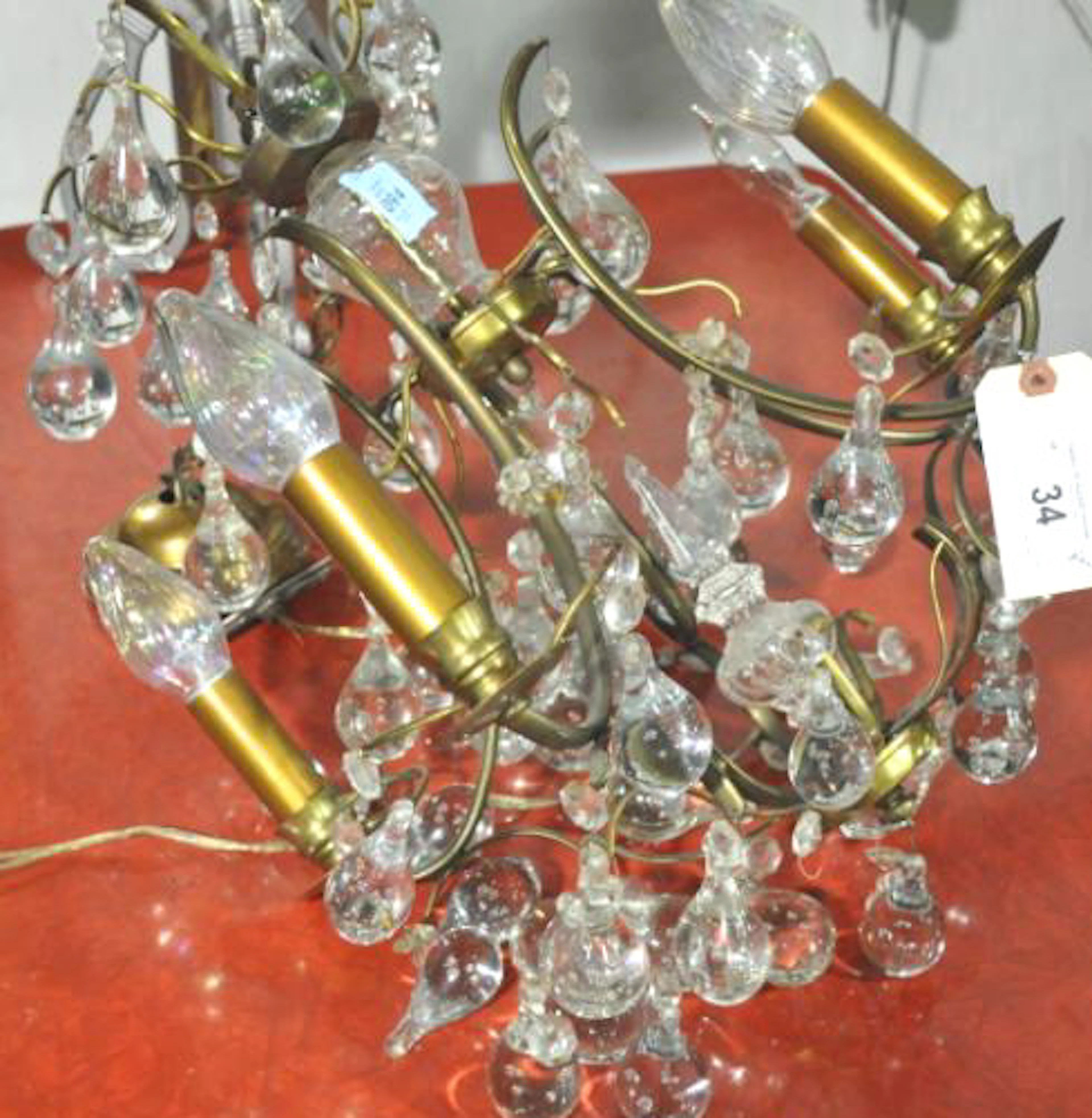 Mid-century Scandinavian Chandelier