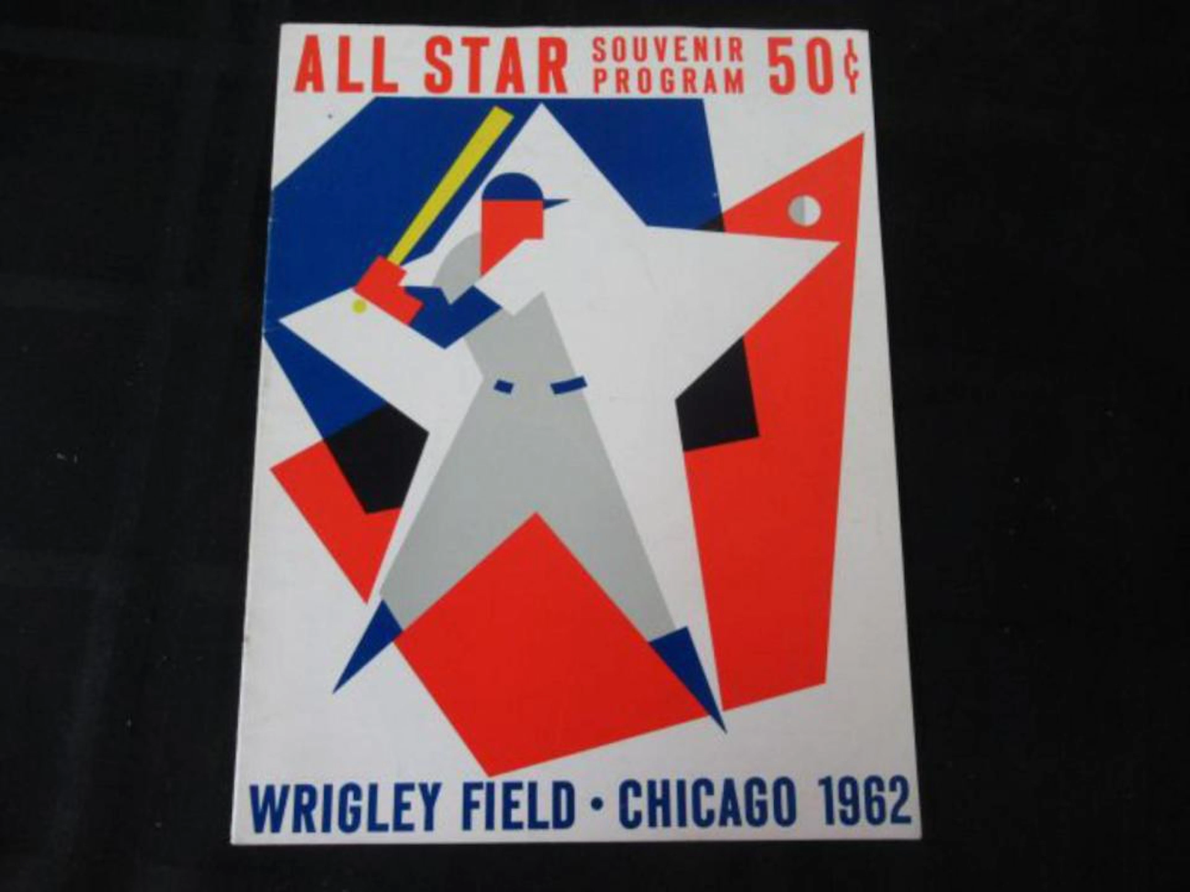 Chicago Cubs 1962 All Star Souvenir Program