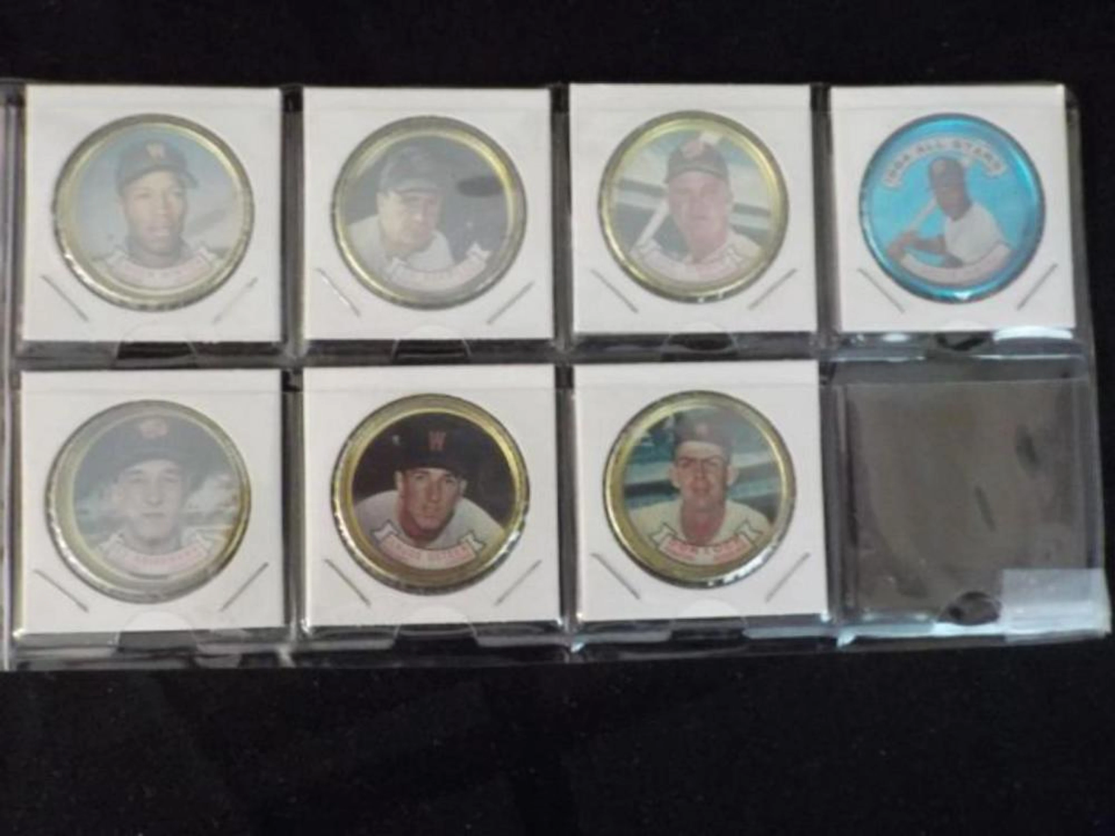 1964 TOPPS Coins 7 Washington Senators beautiful