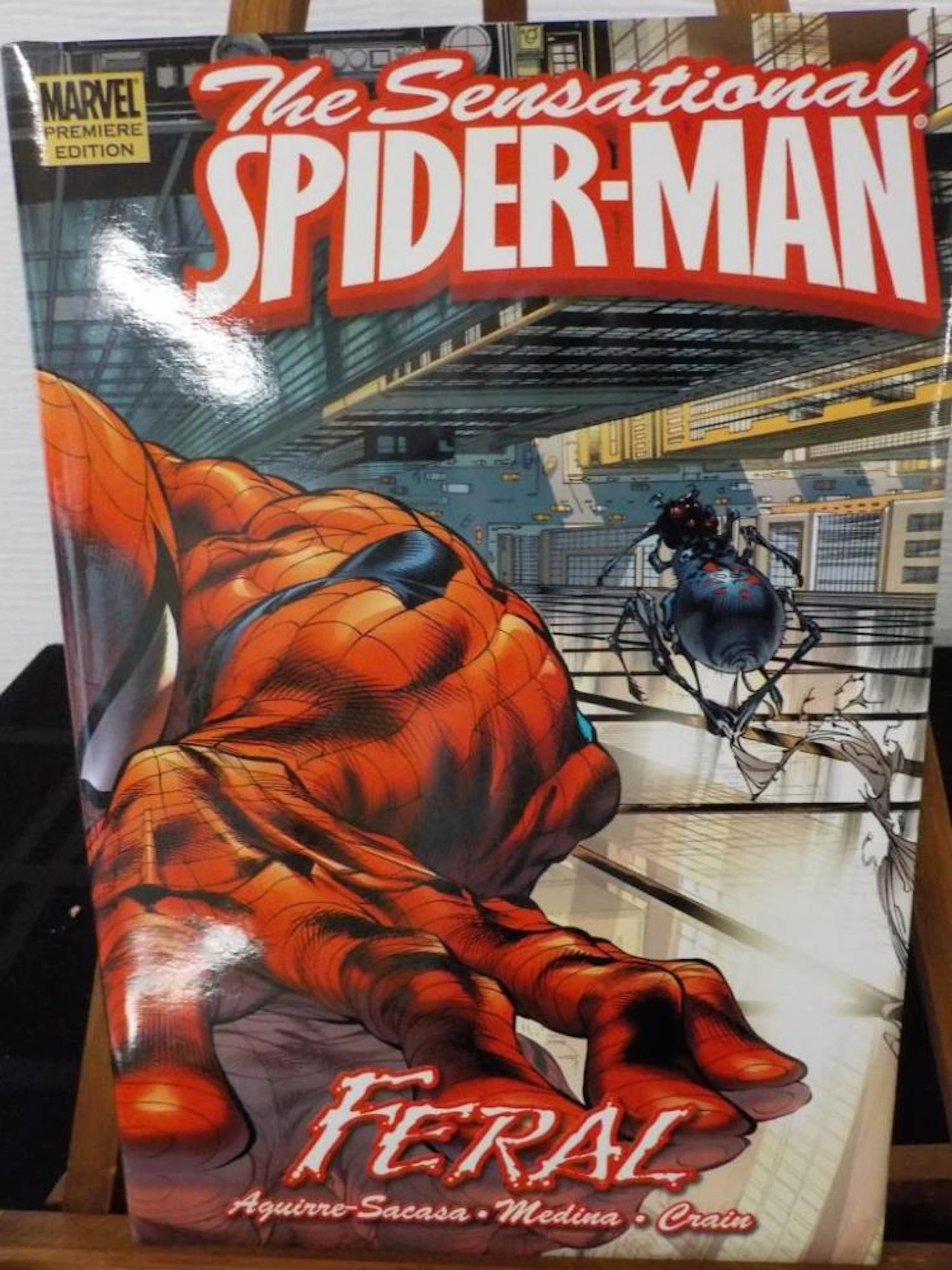 The Sensational Spider-Man -hard cover/jacket