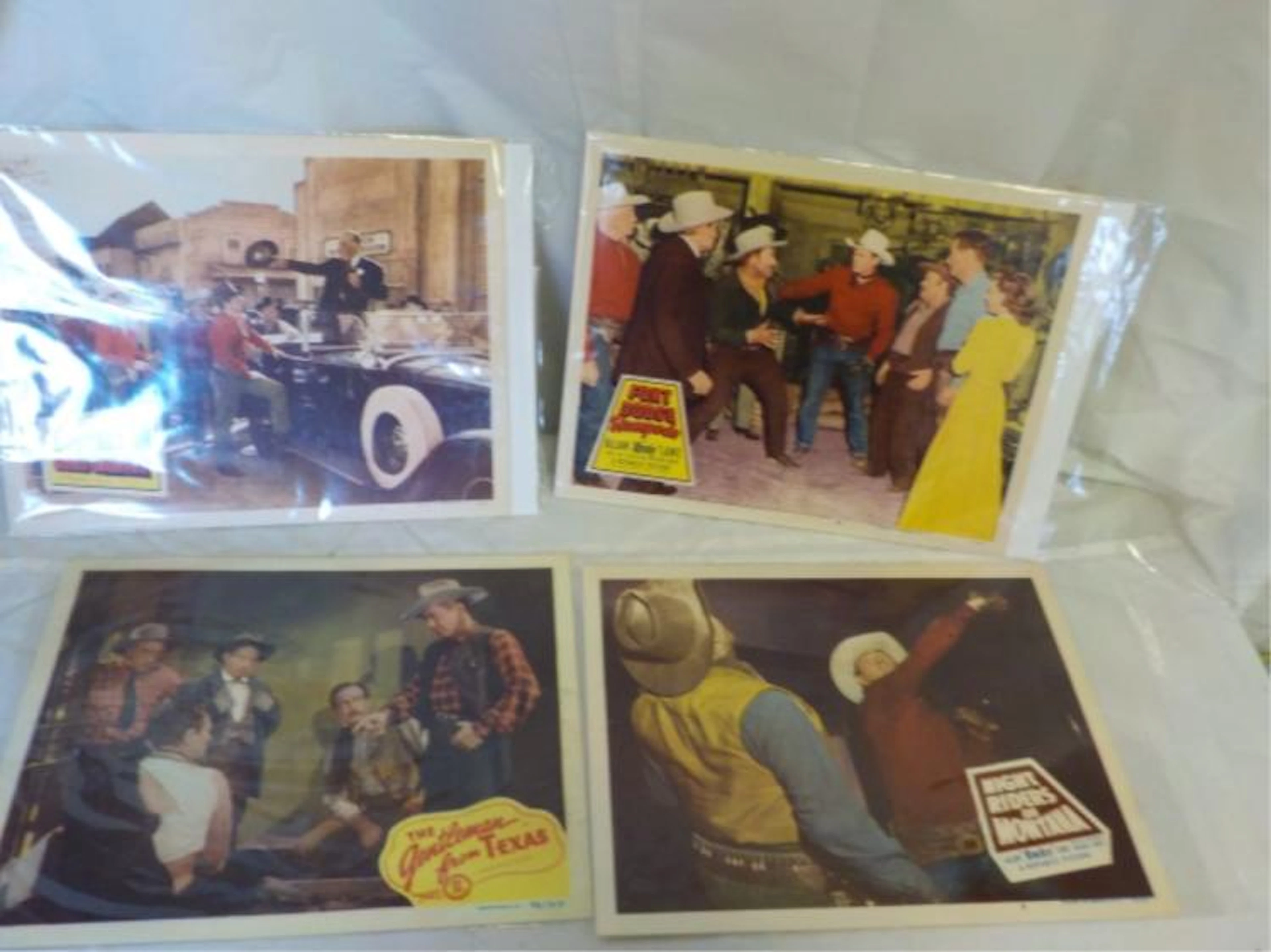 4 Western Movie Posters Fort Dodge, +