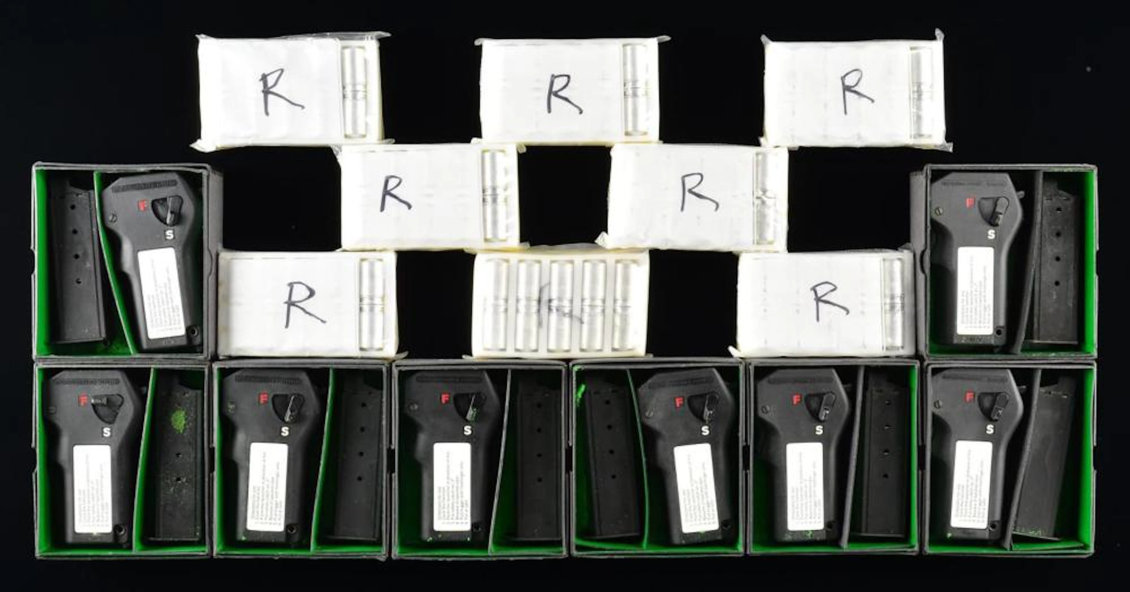 GROUP OF EIGHT 19MM HECKLER & KOCH EMERGENCY FLARE