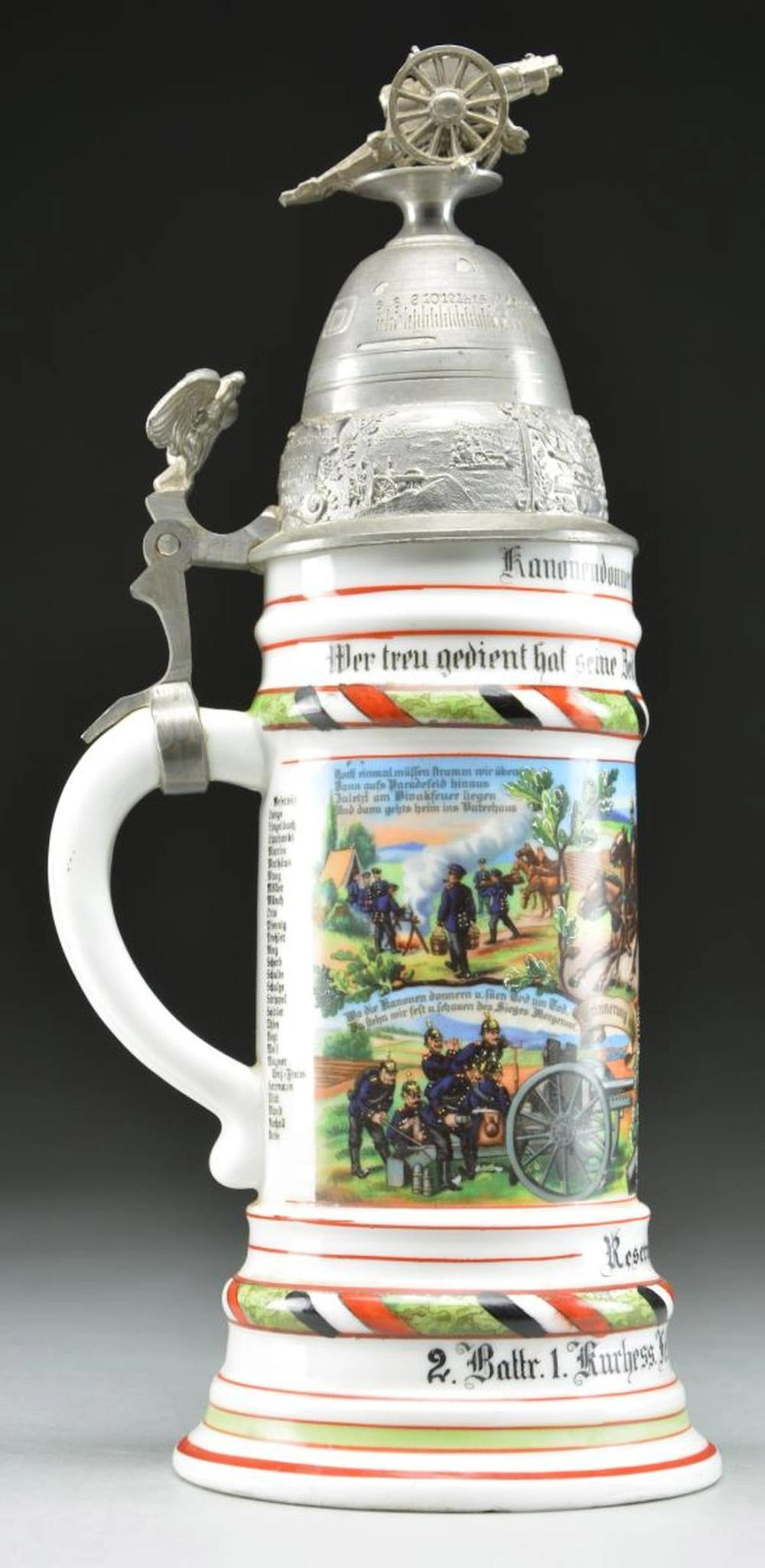 IMPERIAL GERMAN REGIMENTAL STEIN FOR THE 11th