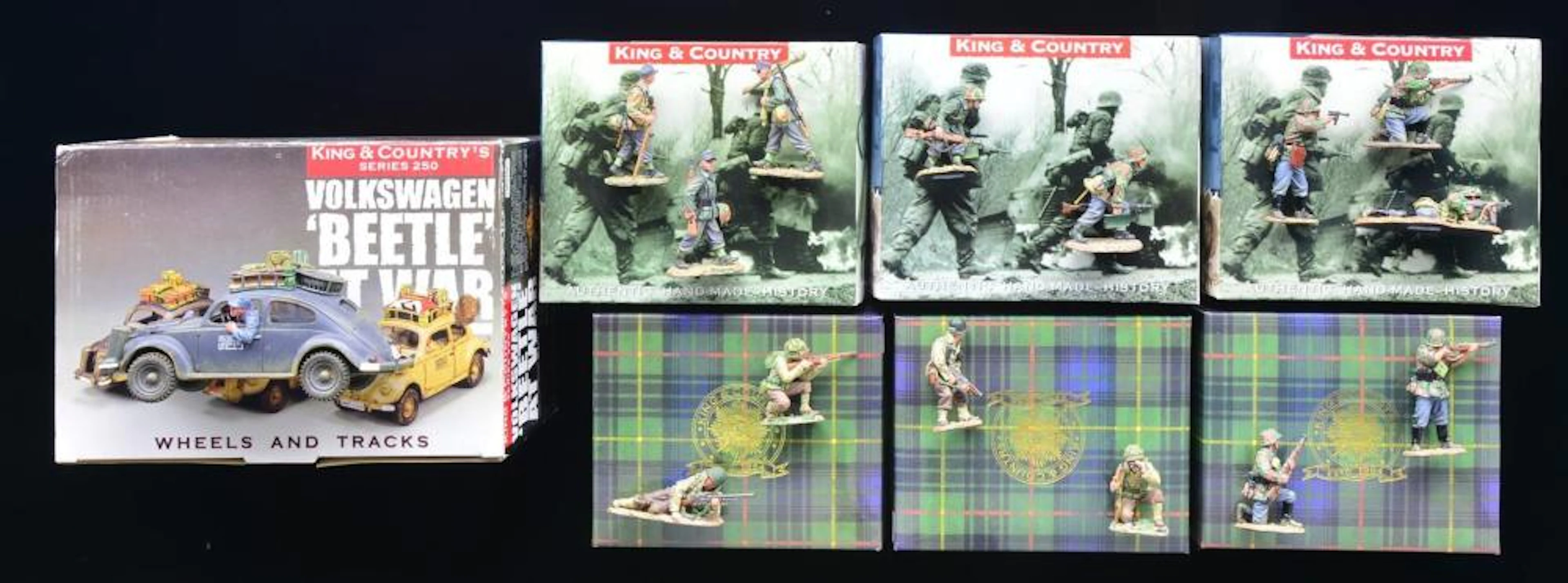 LARGE LOT OF KING & COUNTRY MINIATURES.