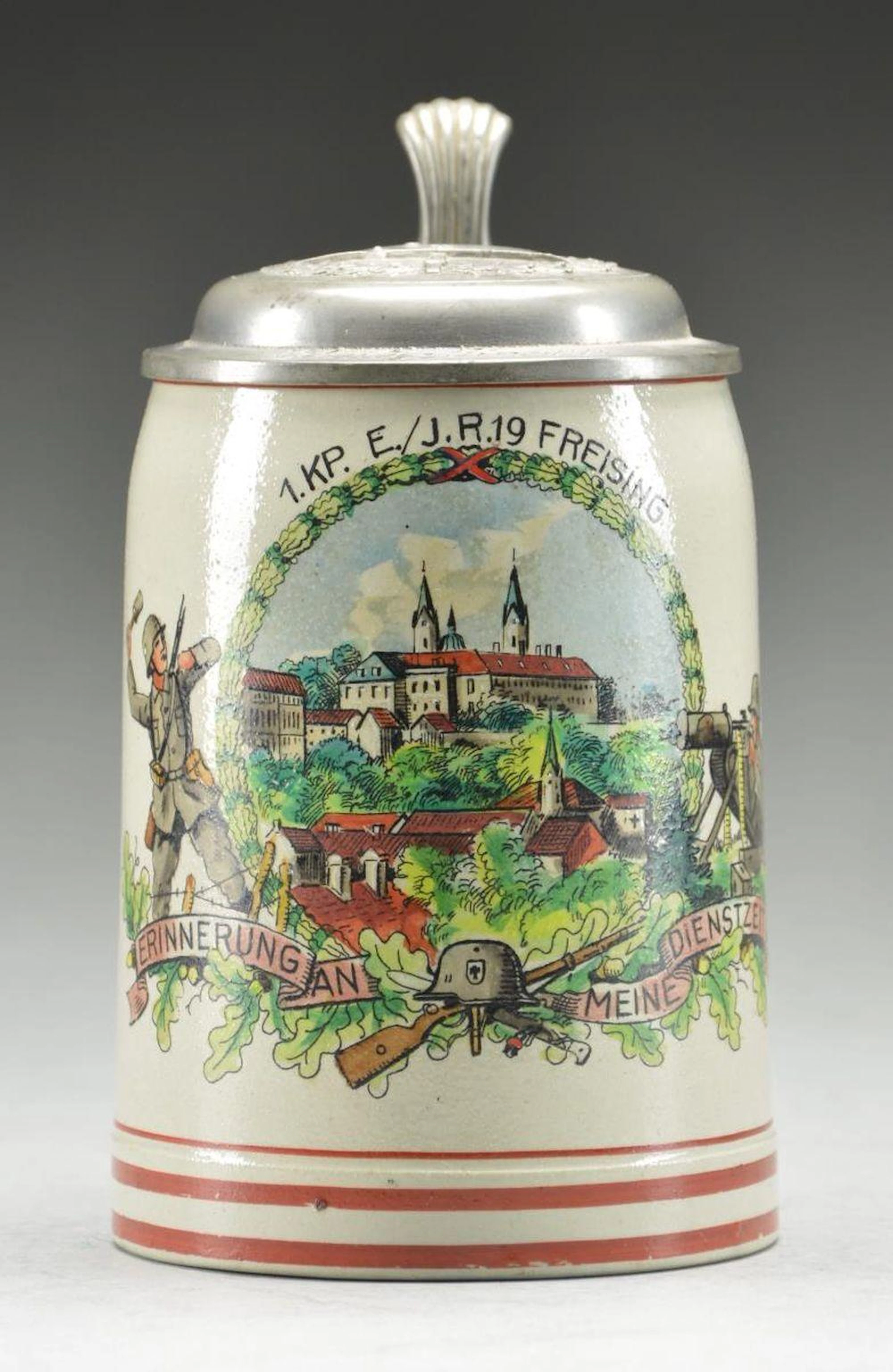 WWII GERMAN REGIMENTAL STEIN.
