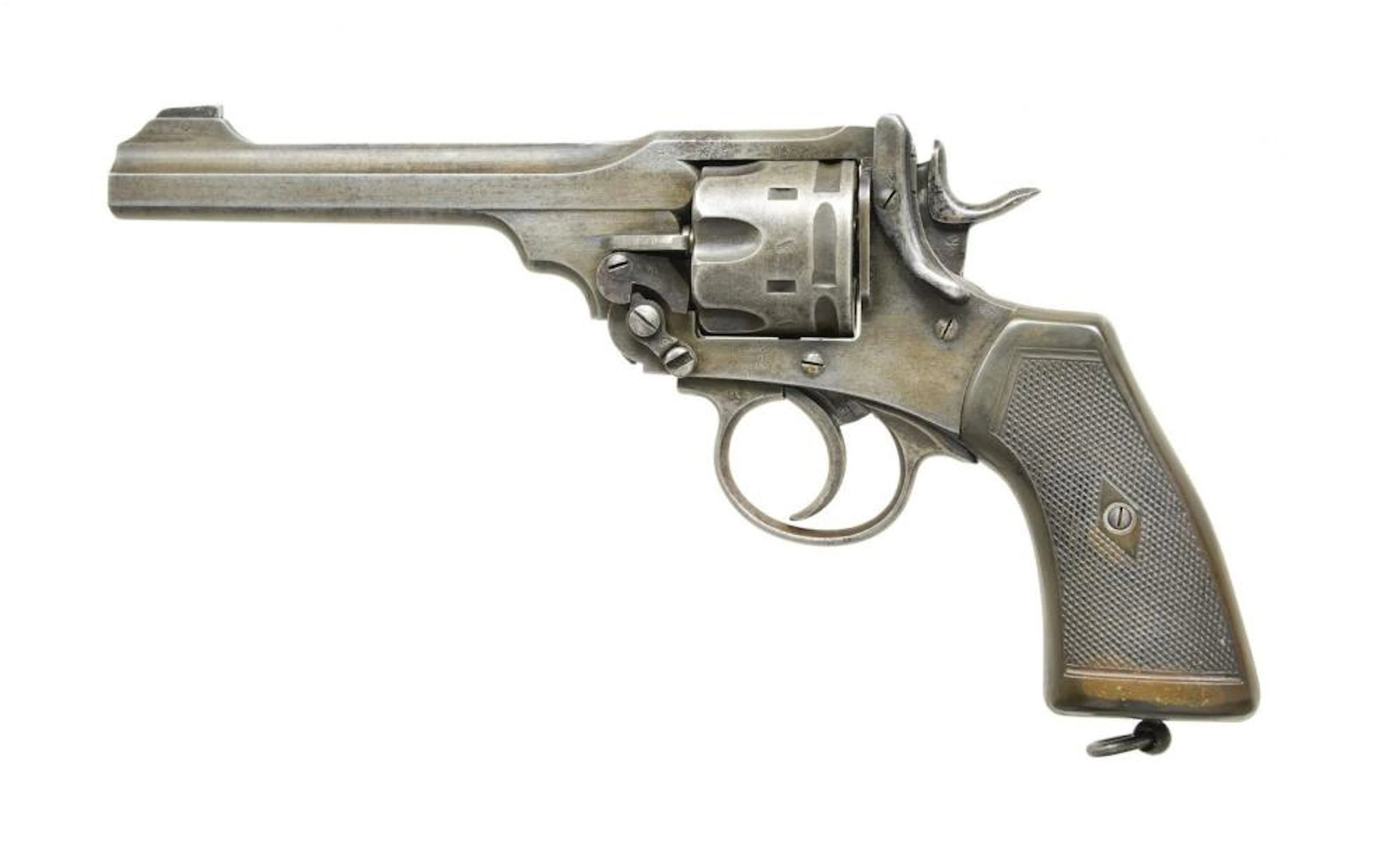 WWI BRITISH WEBLEY MARK VI DA REVOLVER.