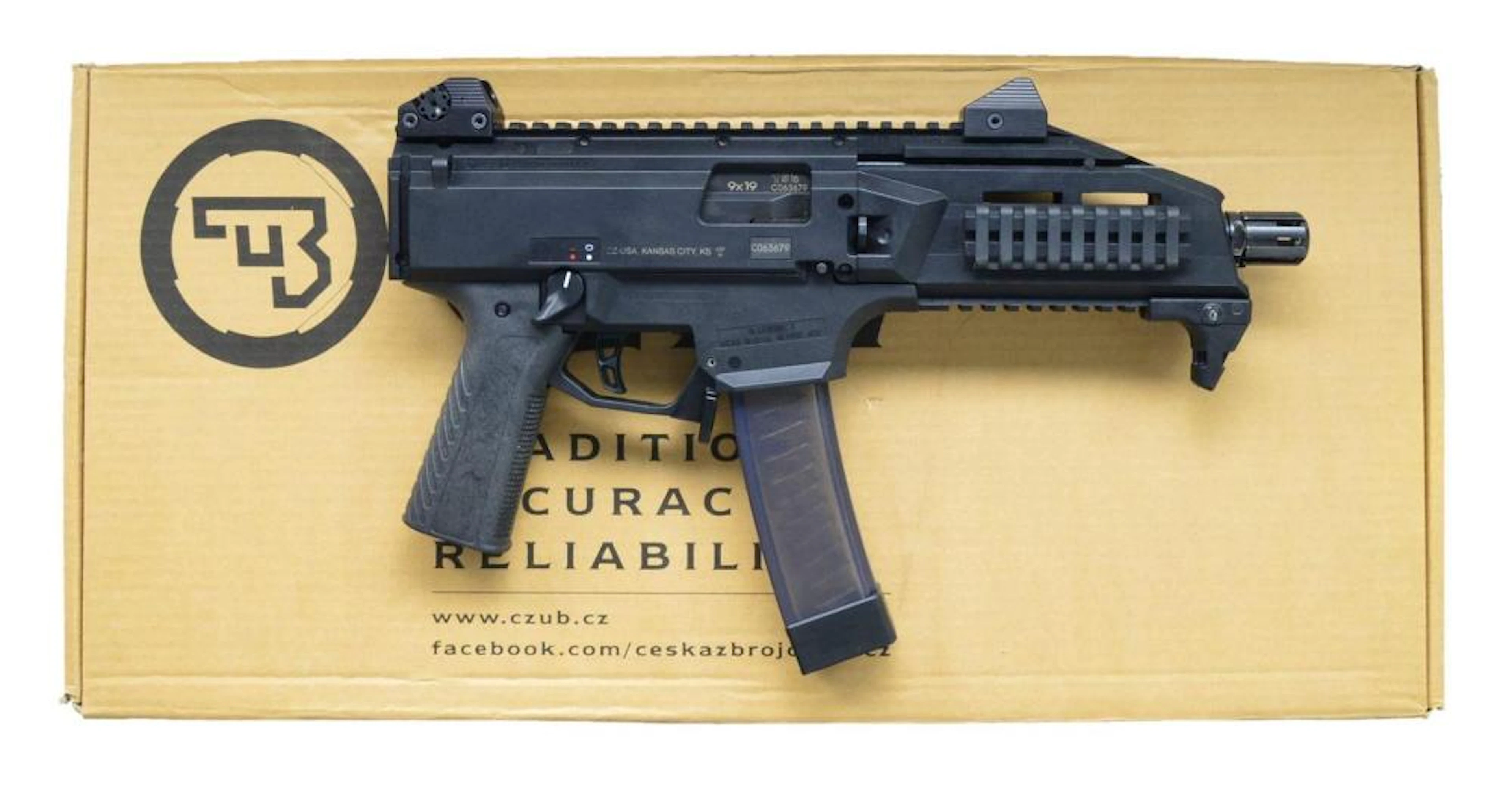 LIKE NEW CZ SCORPION EVO 3 S1 PISTOL IN FACTORY
