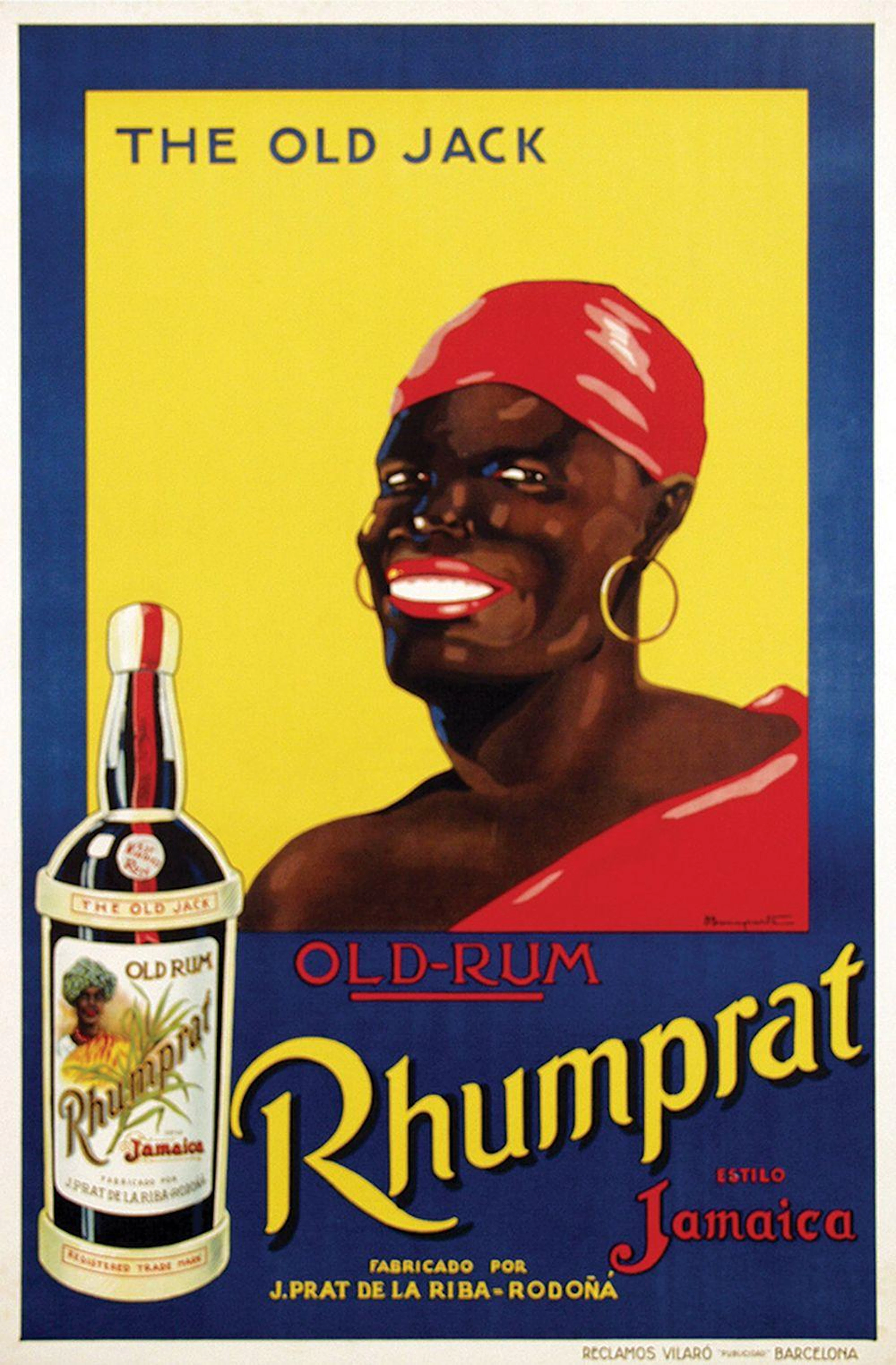 Poster by Bonaparte - Rhumprat Old-Rum Estilo Jamaica The Old Jack