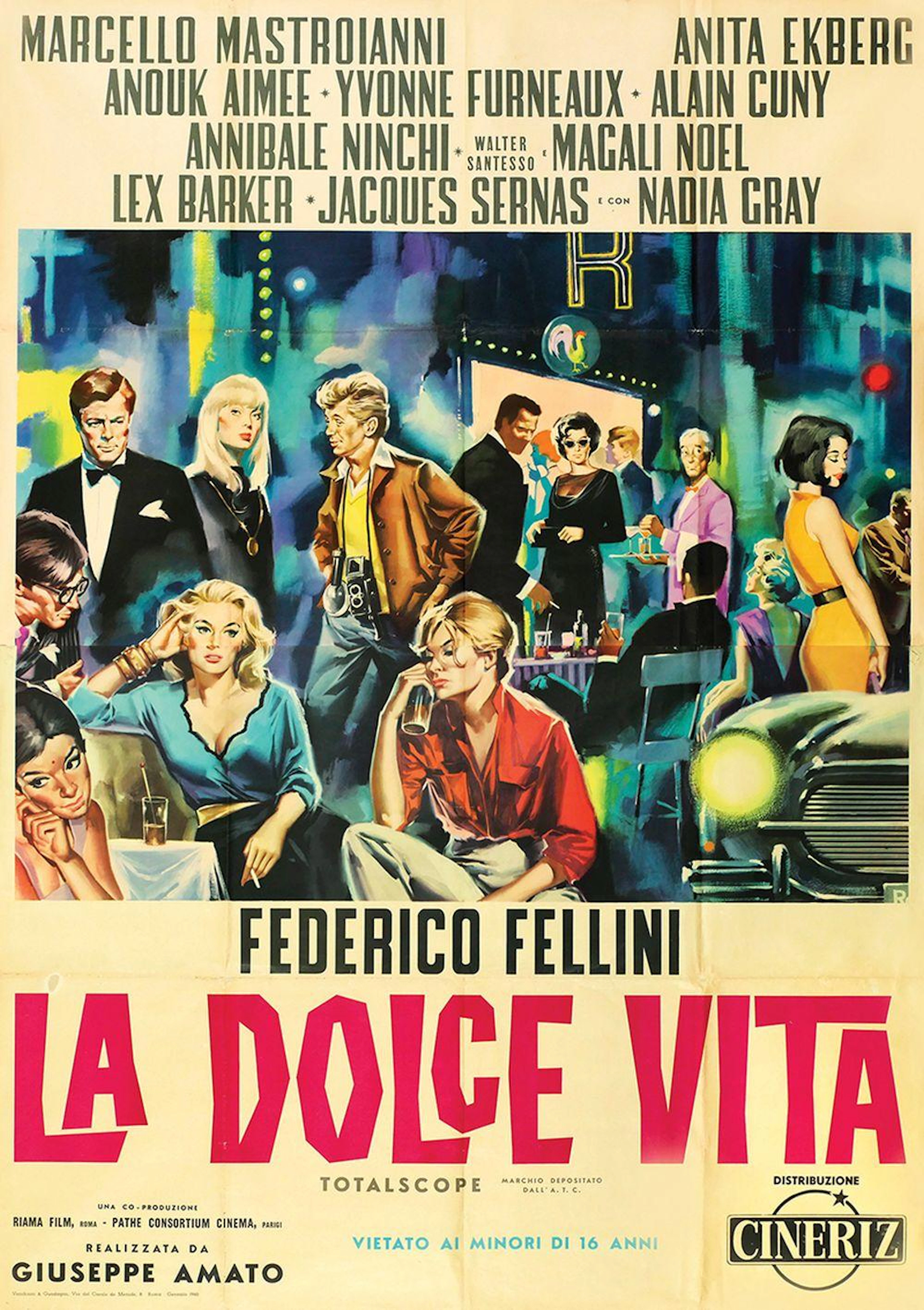 Poster by Anonymous - Movie: Marcello Mastroianni