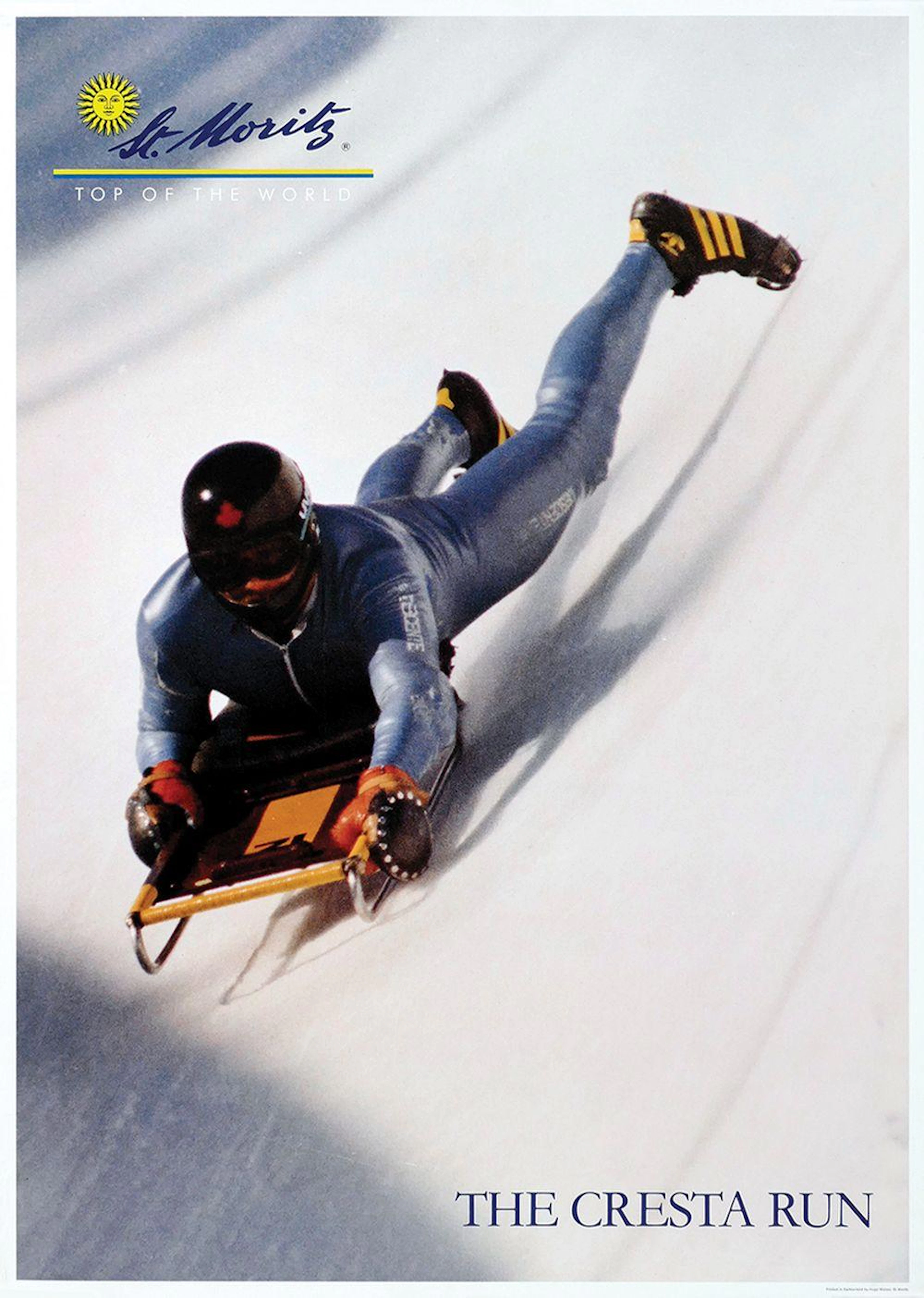 Poster by Anonymous - St. Moritz The Cresta Ru