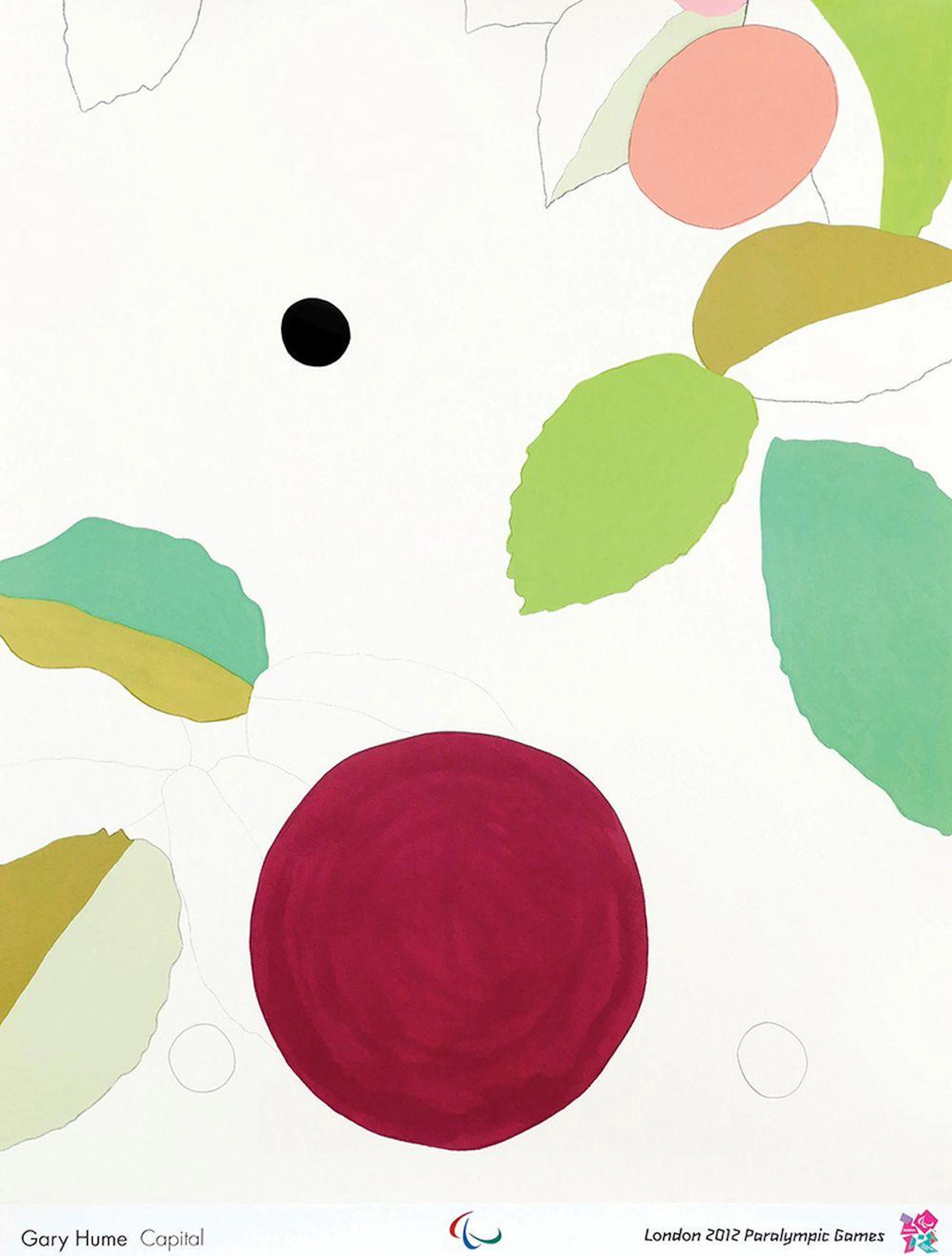 Poster by Gary Hume - London 2012 Paralympic Games, Capital