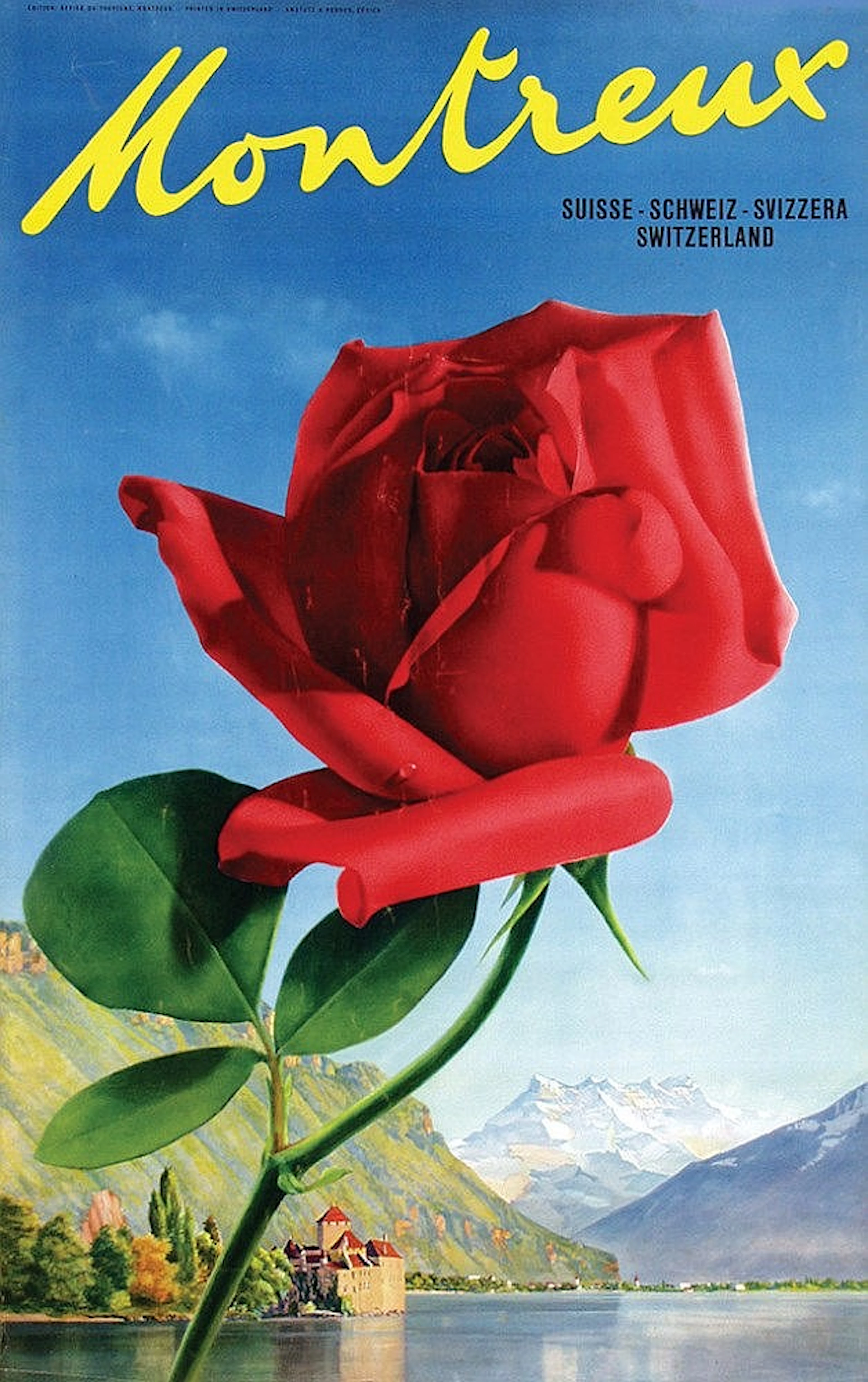 Poster by André Amstutz (1925-) & Walter Herdeg...