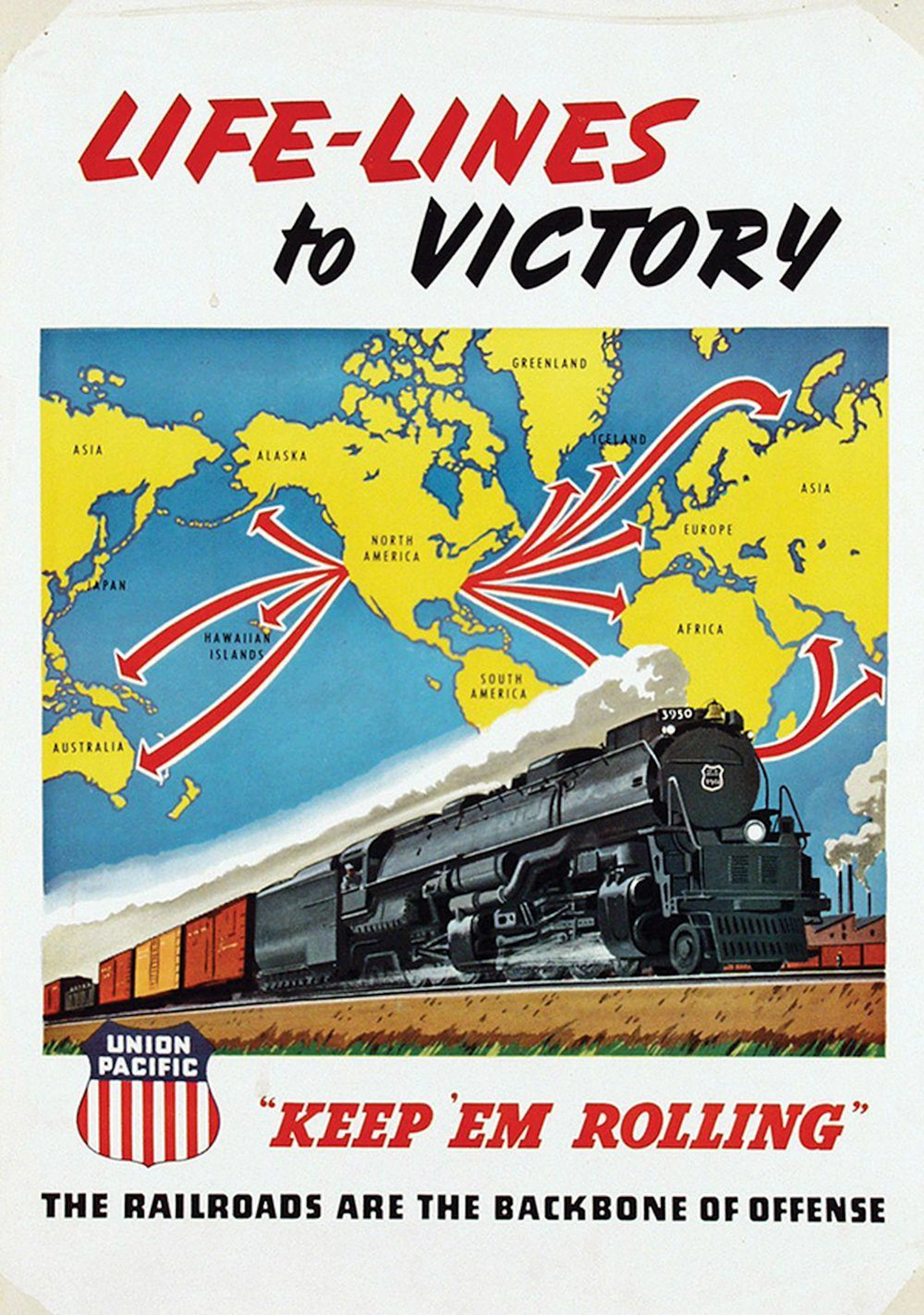 Posters (6) by Anonymous - Union Pacific Railroad Keep...