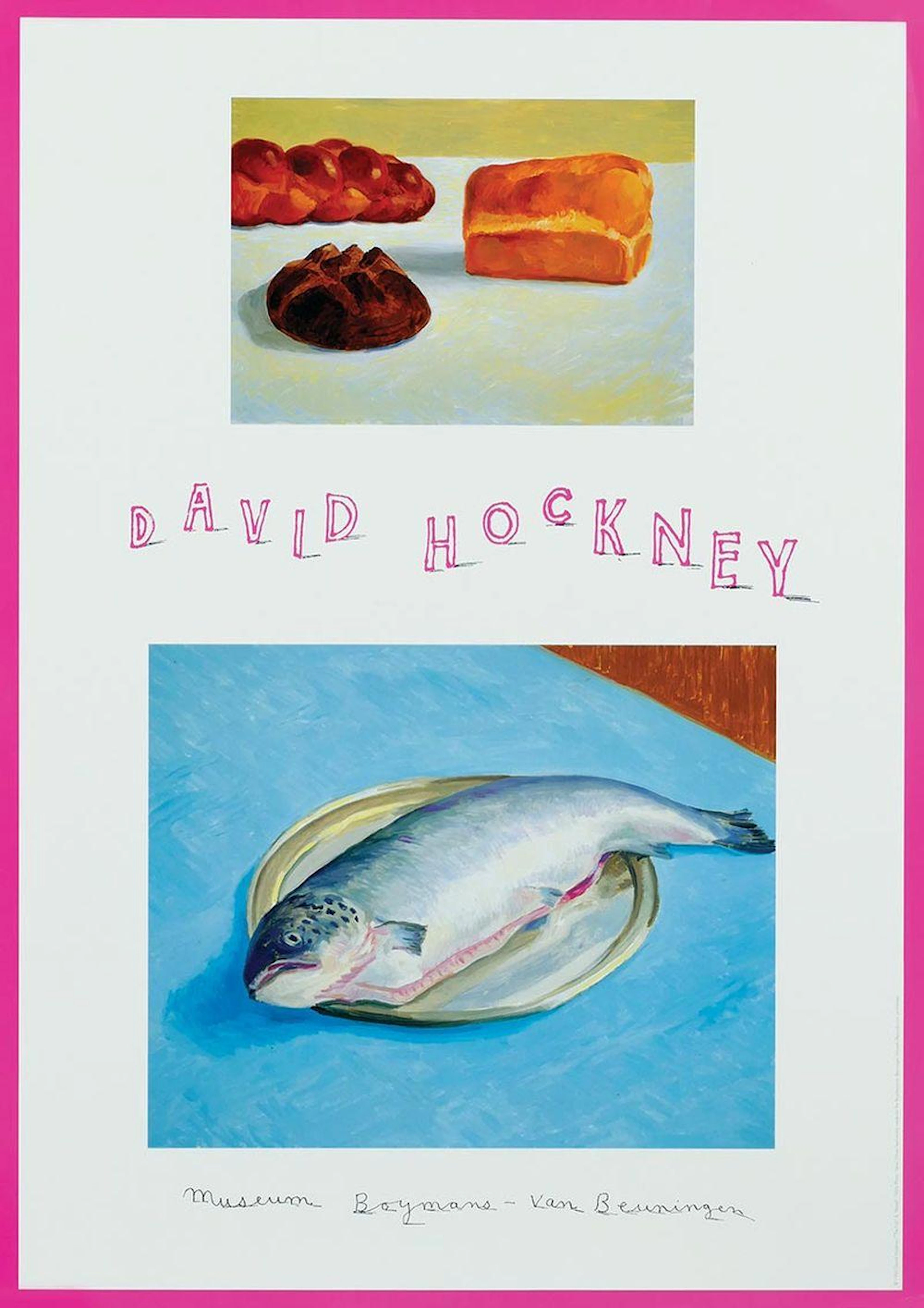 Poster by David Hockney - Museum Boymans-Van Beuningen...