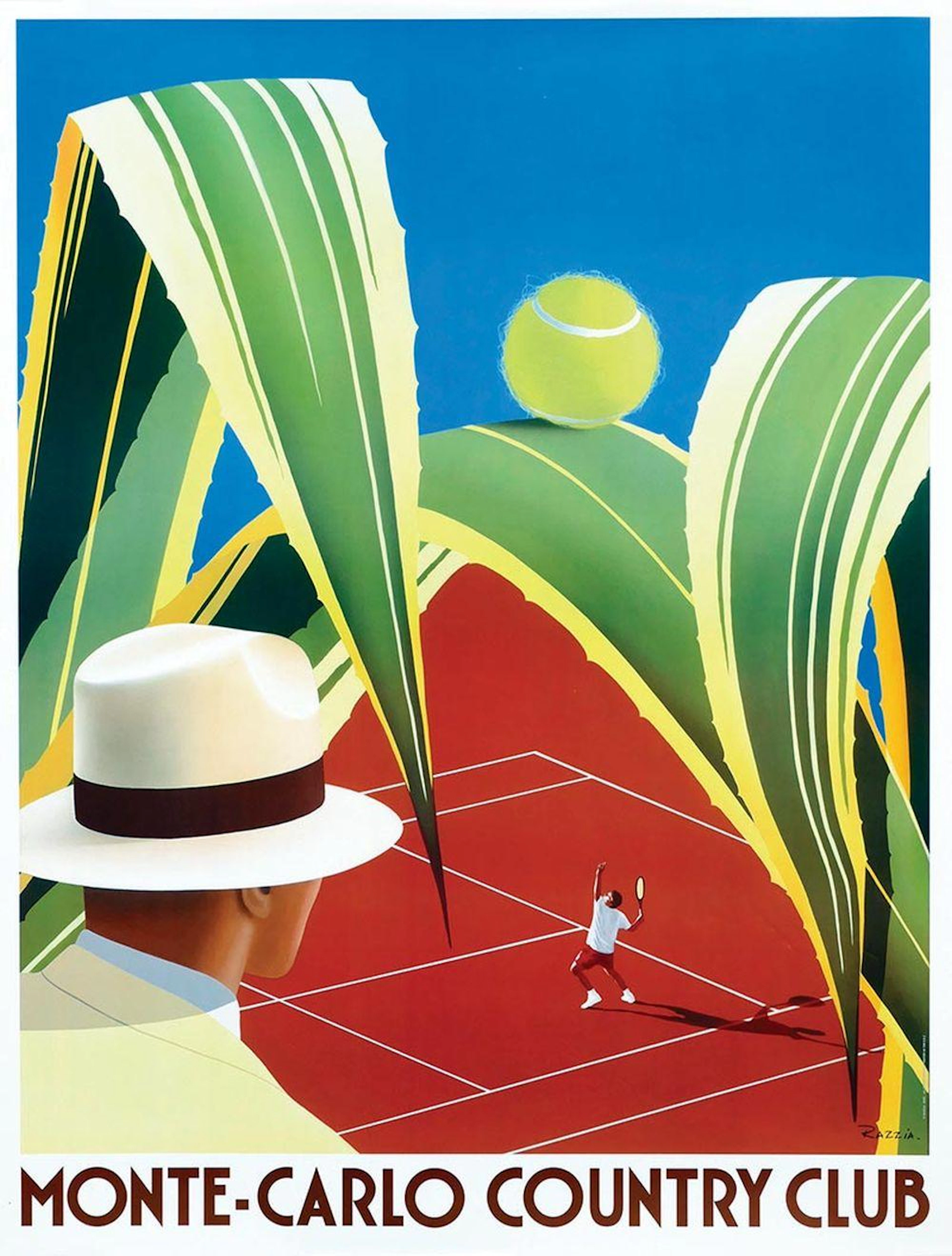 Poster by Razzia - Monte-Carlo Country Club