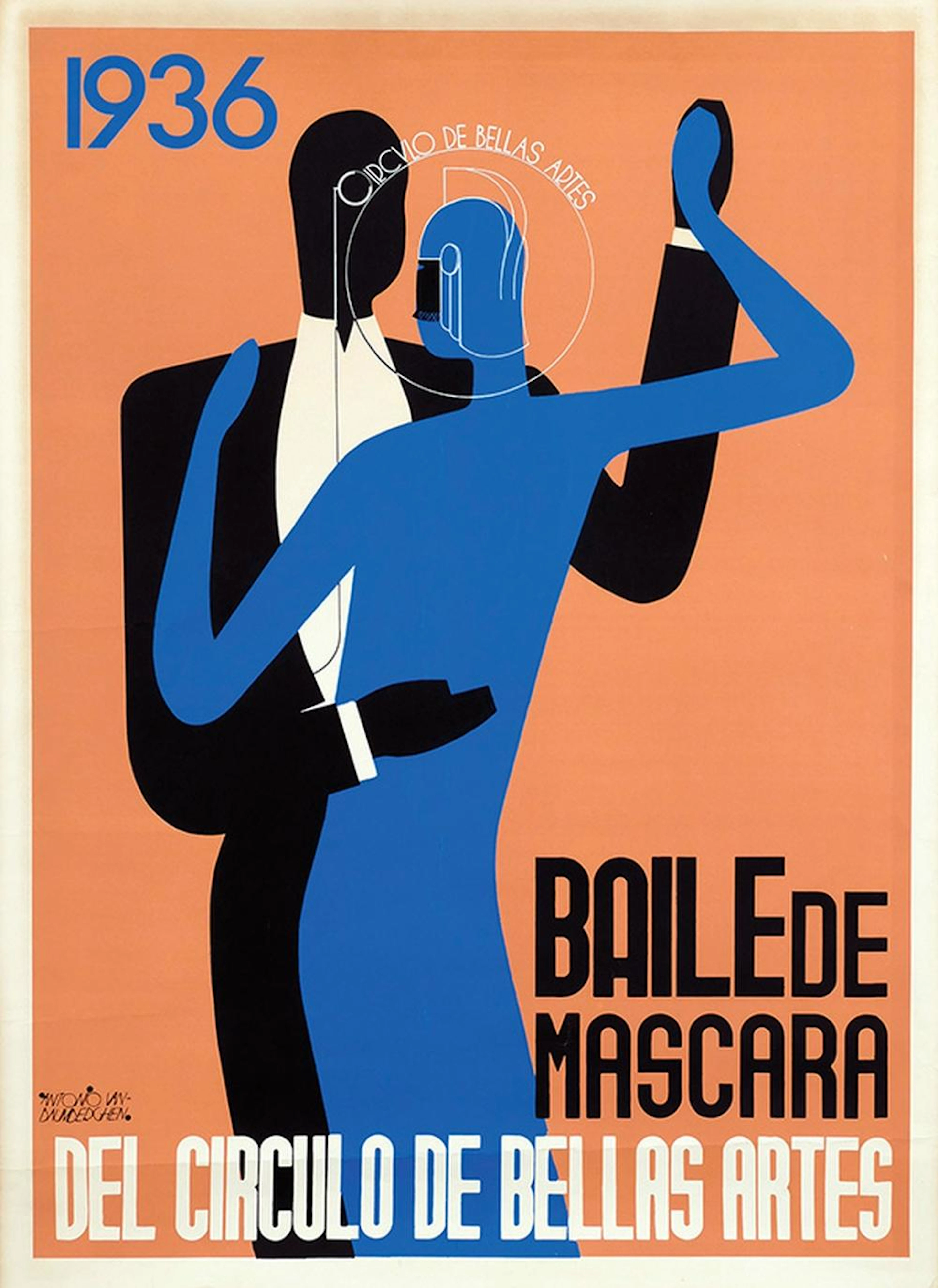 Poster by Antonio van Baumberghen Moliné - Baile de...