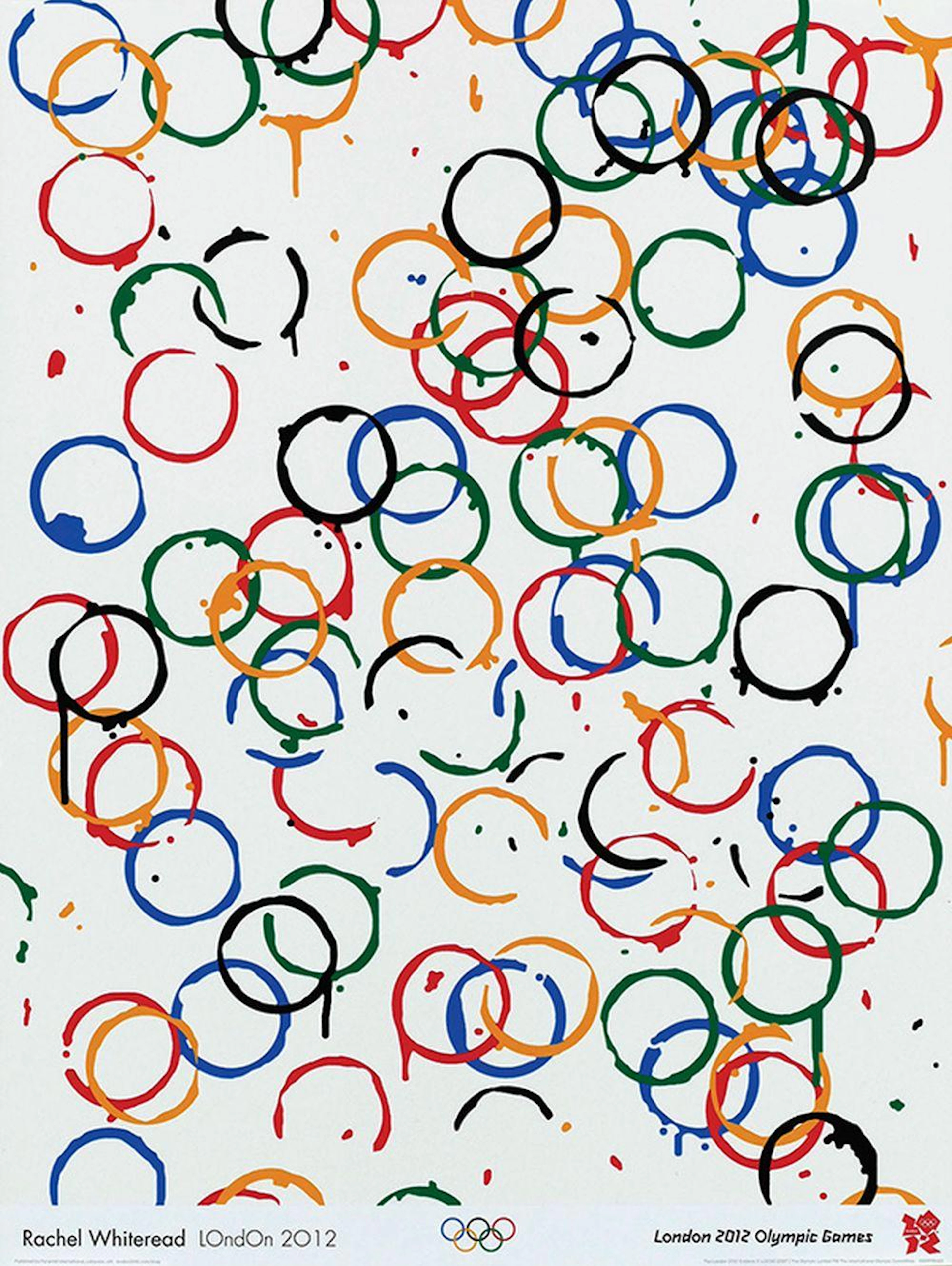 Poster by Rachel Whiteread - London 2012 Olympic Games LOndO