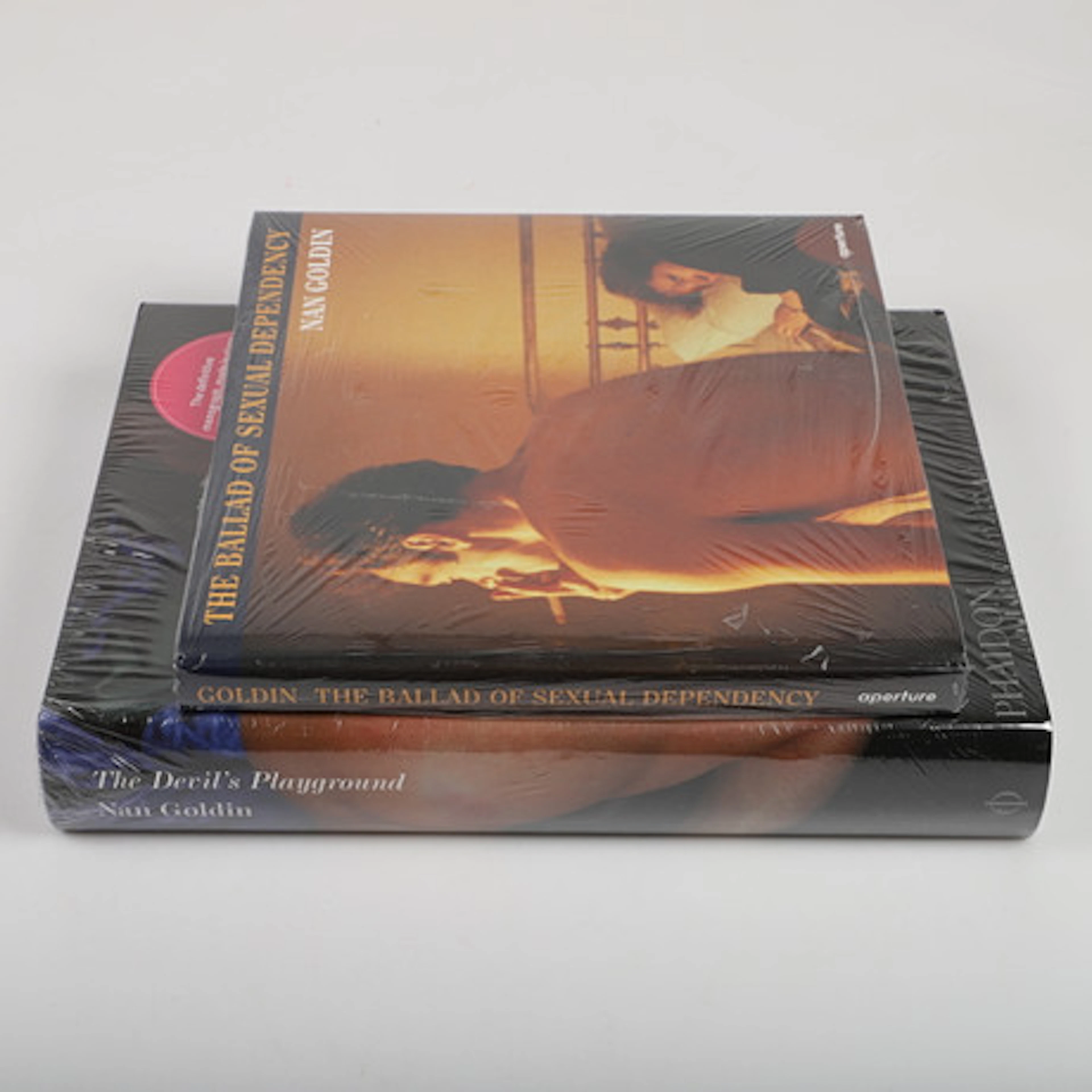 NAN GOLDIN. Fotoböcker, 2 stycken, "The De…