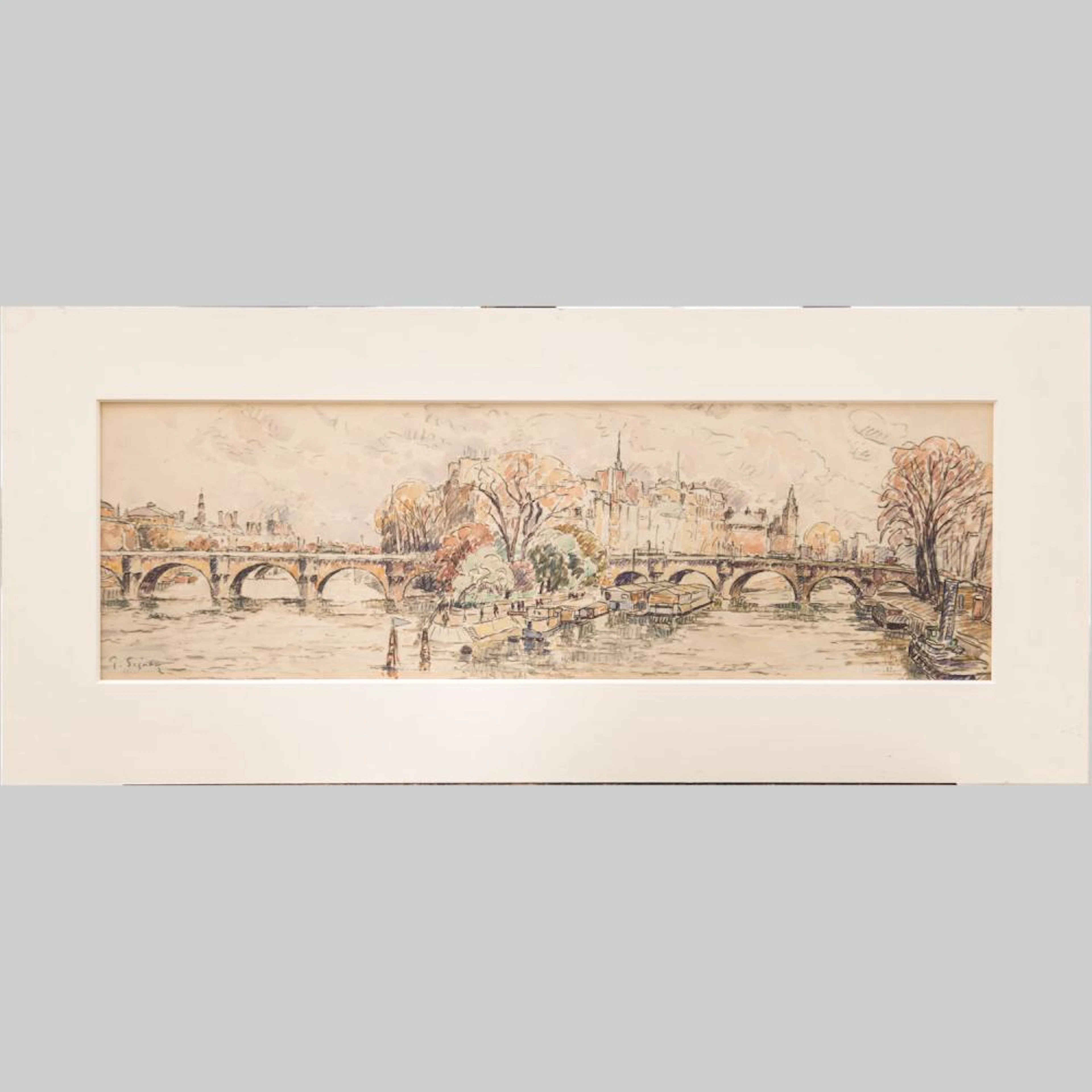 Paul Signac (1863-1935)-attributed