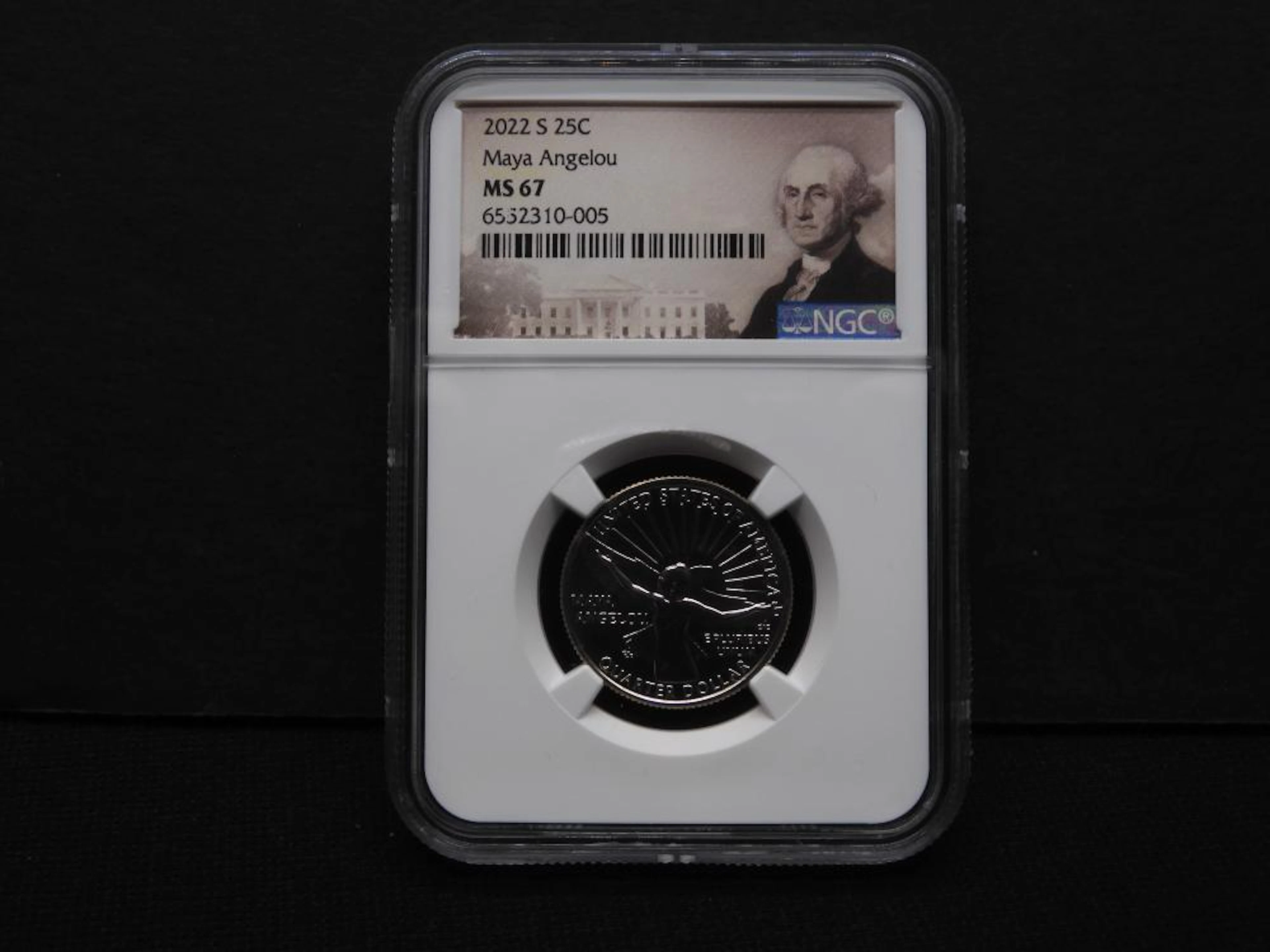 2022-S American Women Quarter - Maya Angelou - NGC MS67