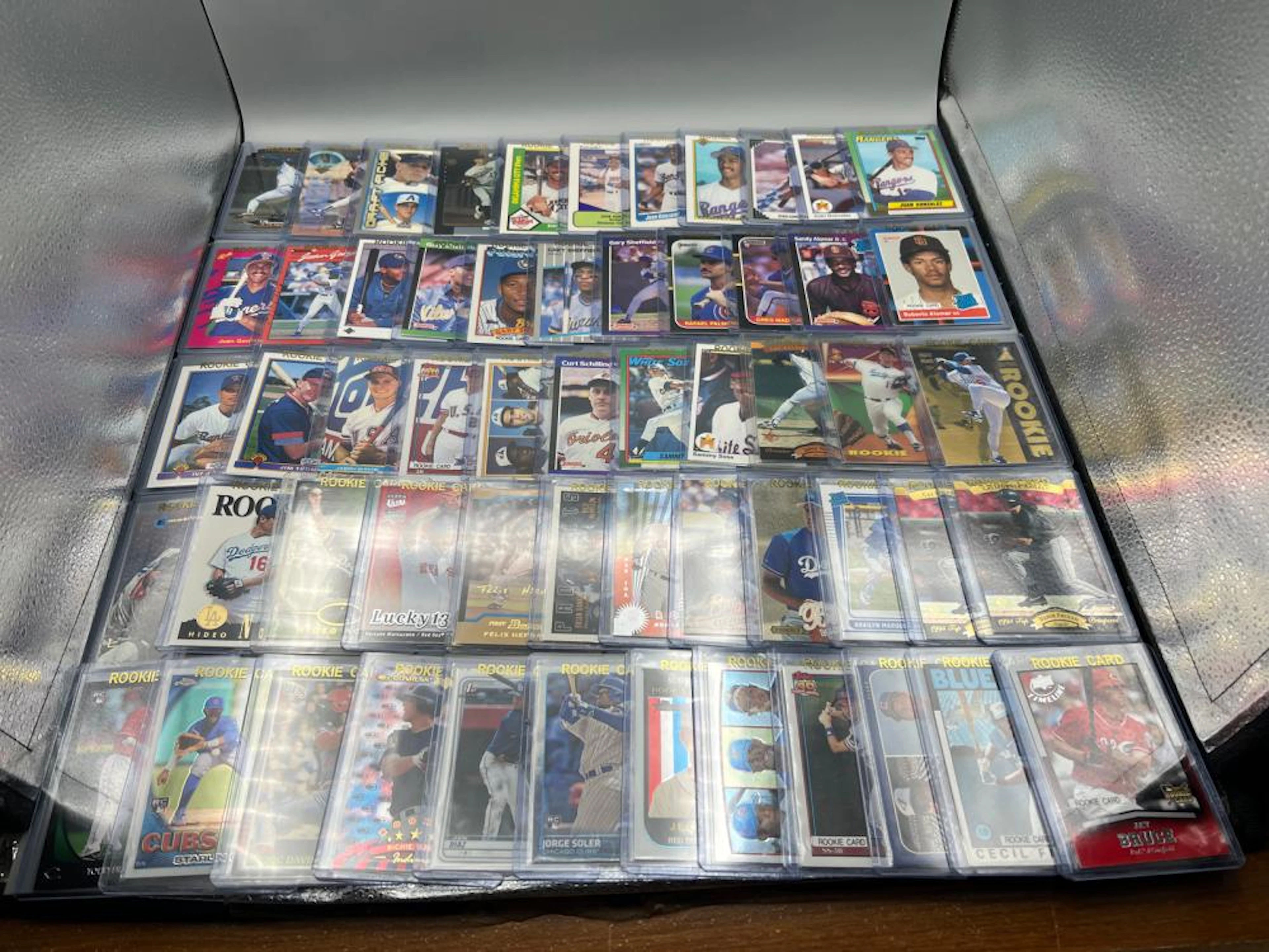 Lot of Assorted Baseball Rookie Cards - Hideo Nomo